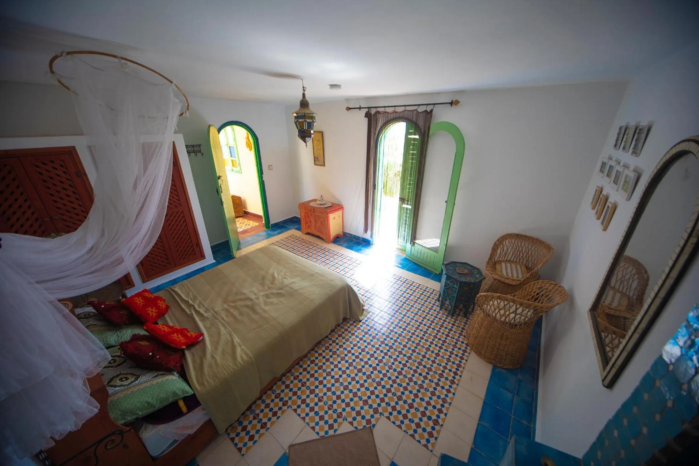 Bed in Tigmi surf morocco