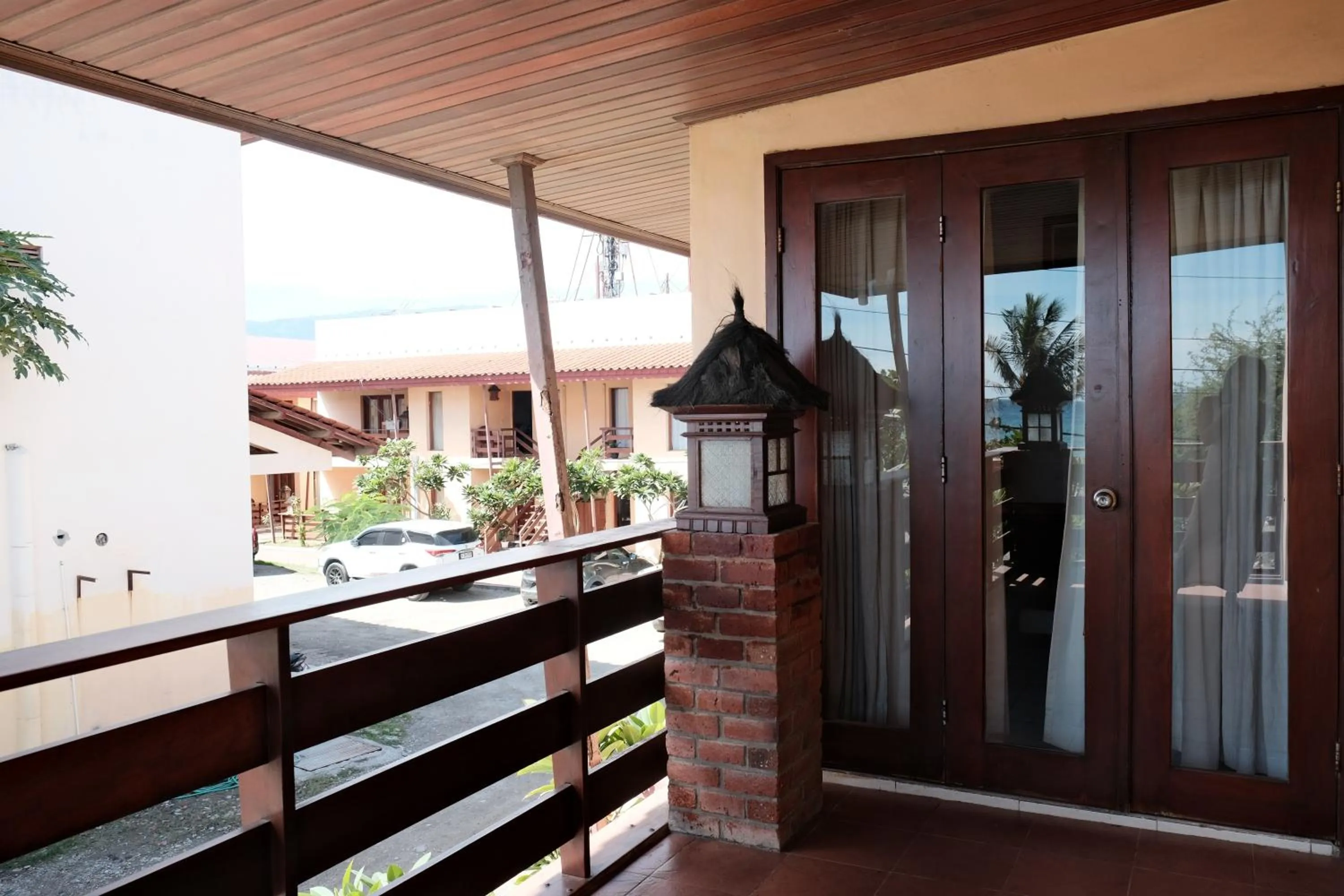 Patio in Arbiru Beach Resort