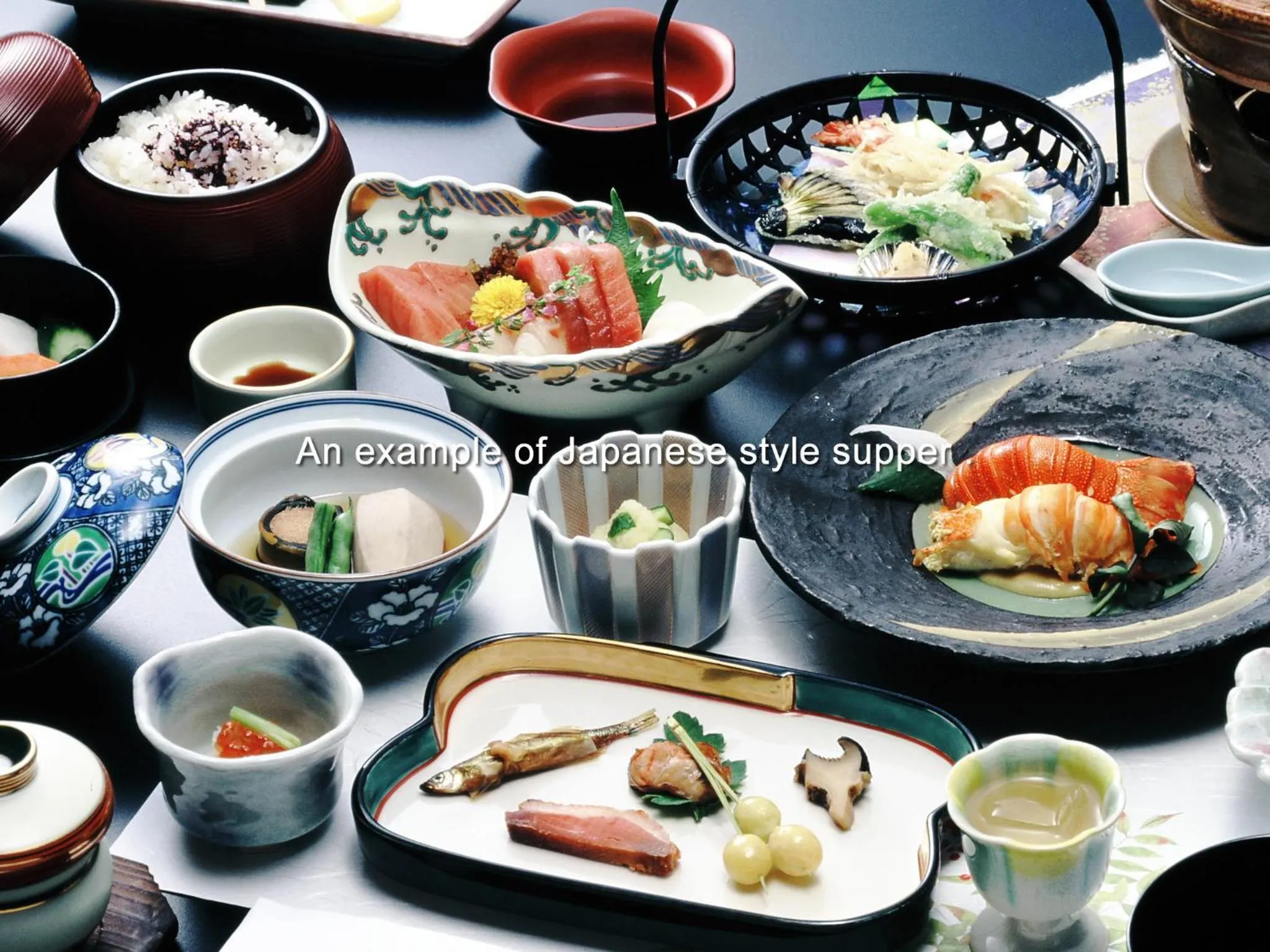 Food in Hotel Musashiya