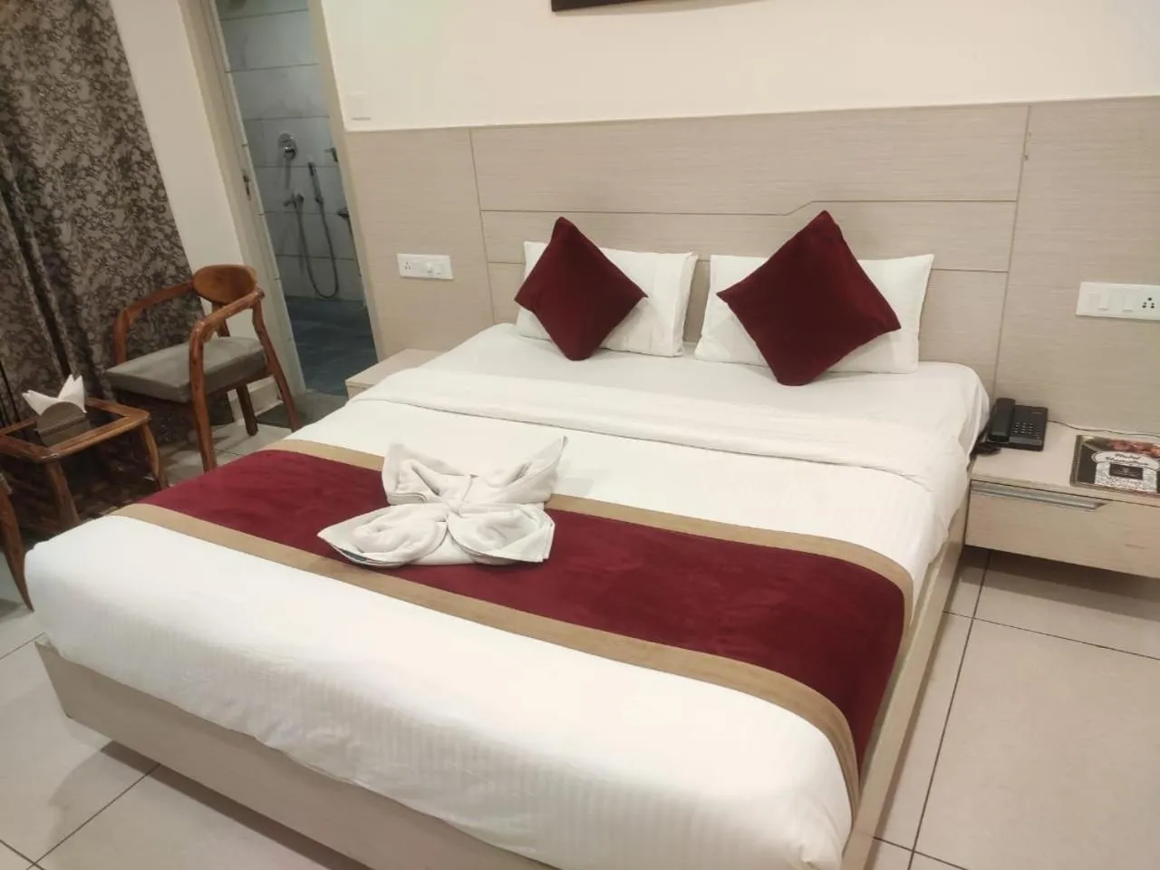 Bedroom, Bed in Hotel Hamilton