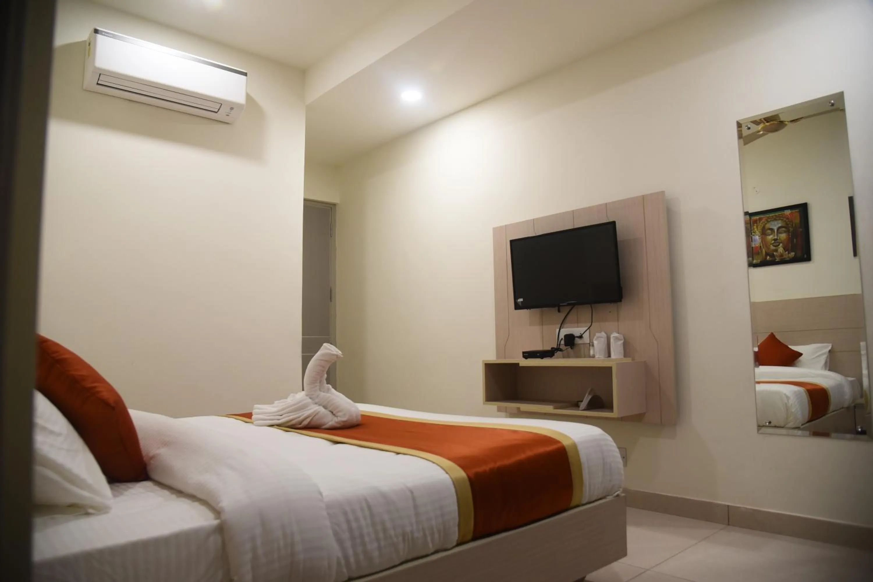 Bedroom, Bed in Hotel Hamilton