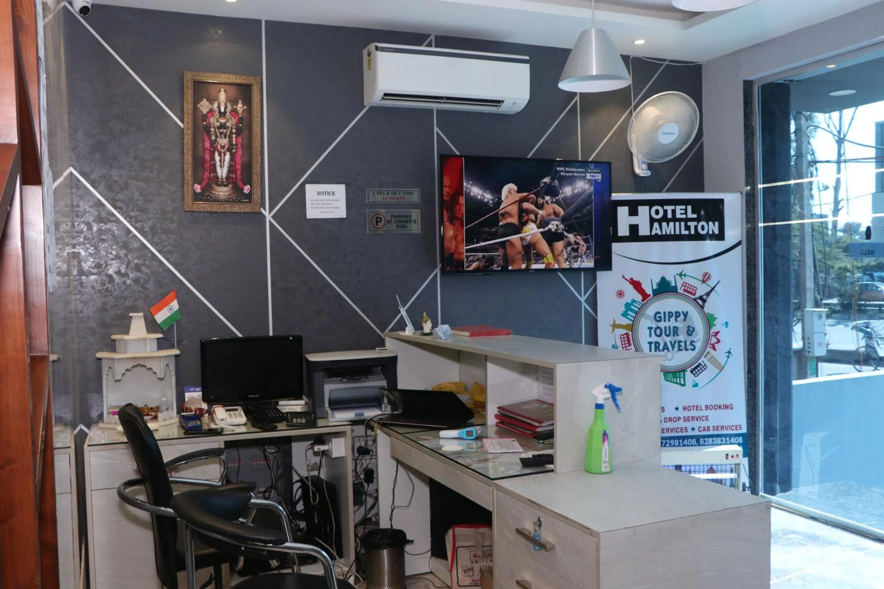 Business facilities in Hotel Hamilton