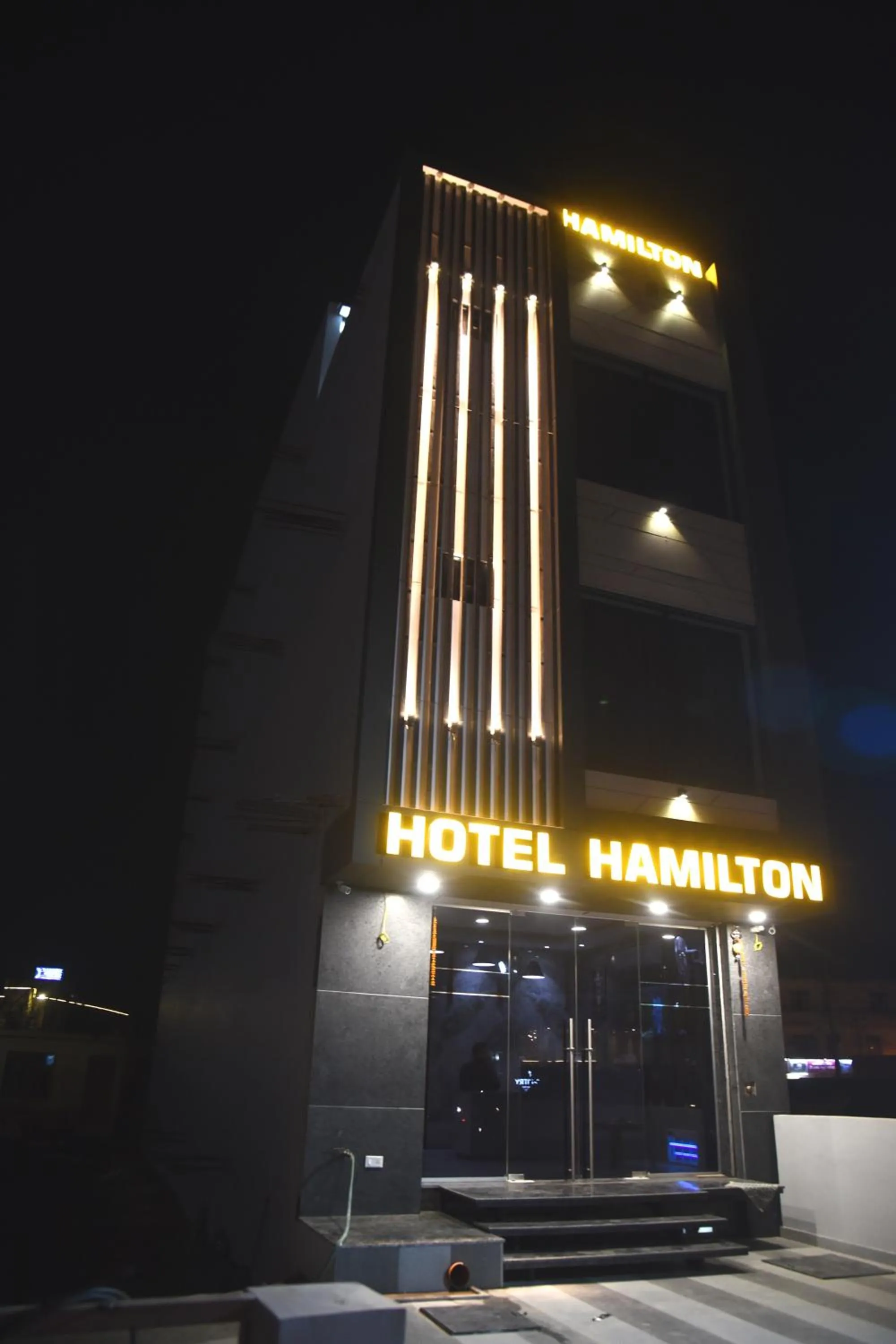 Facade/entrance in Hotel Hamilton