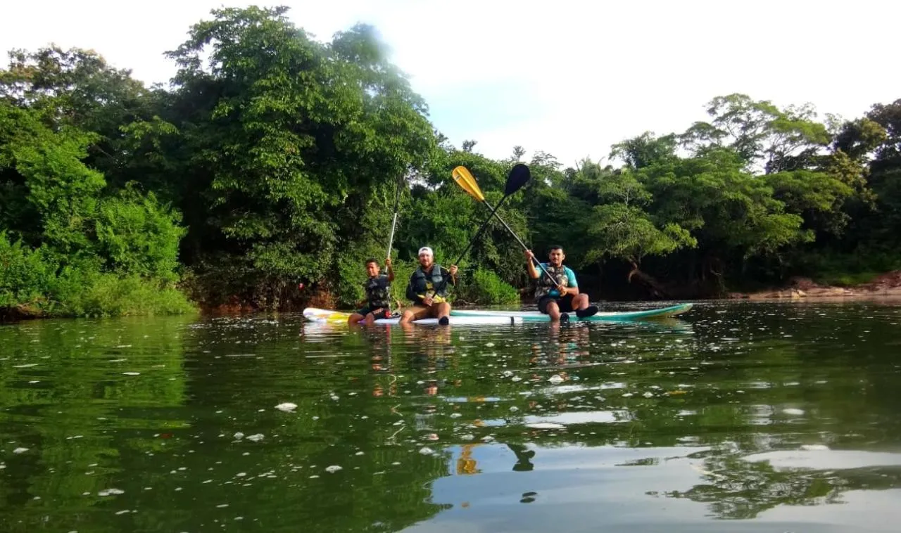 group of guests in Pousada do Nondas