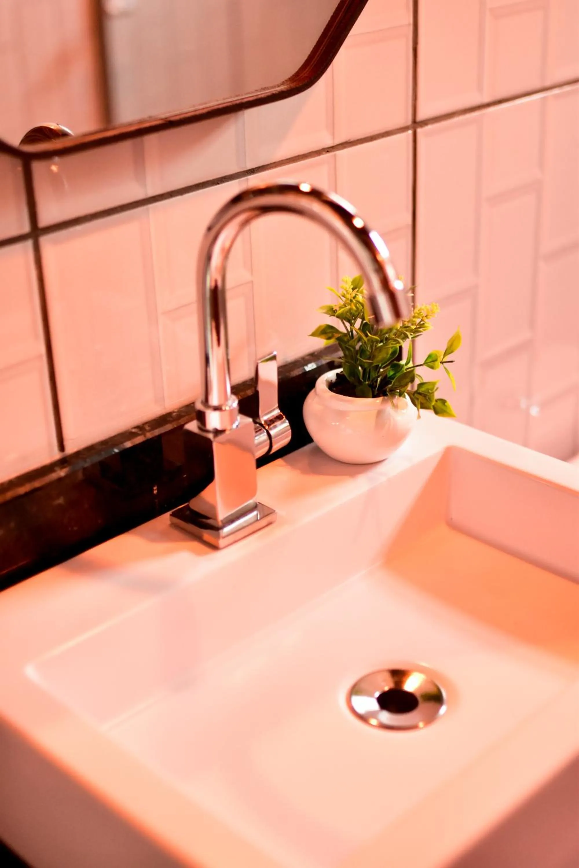 Bathroom in Pousada do Nondas