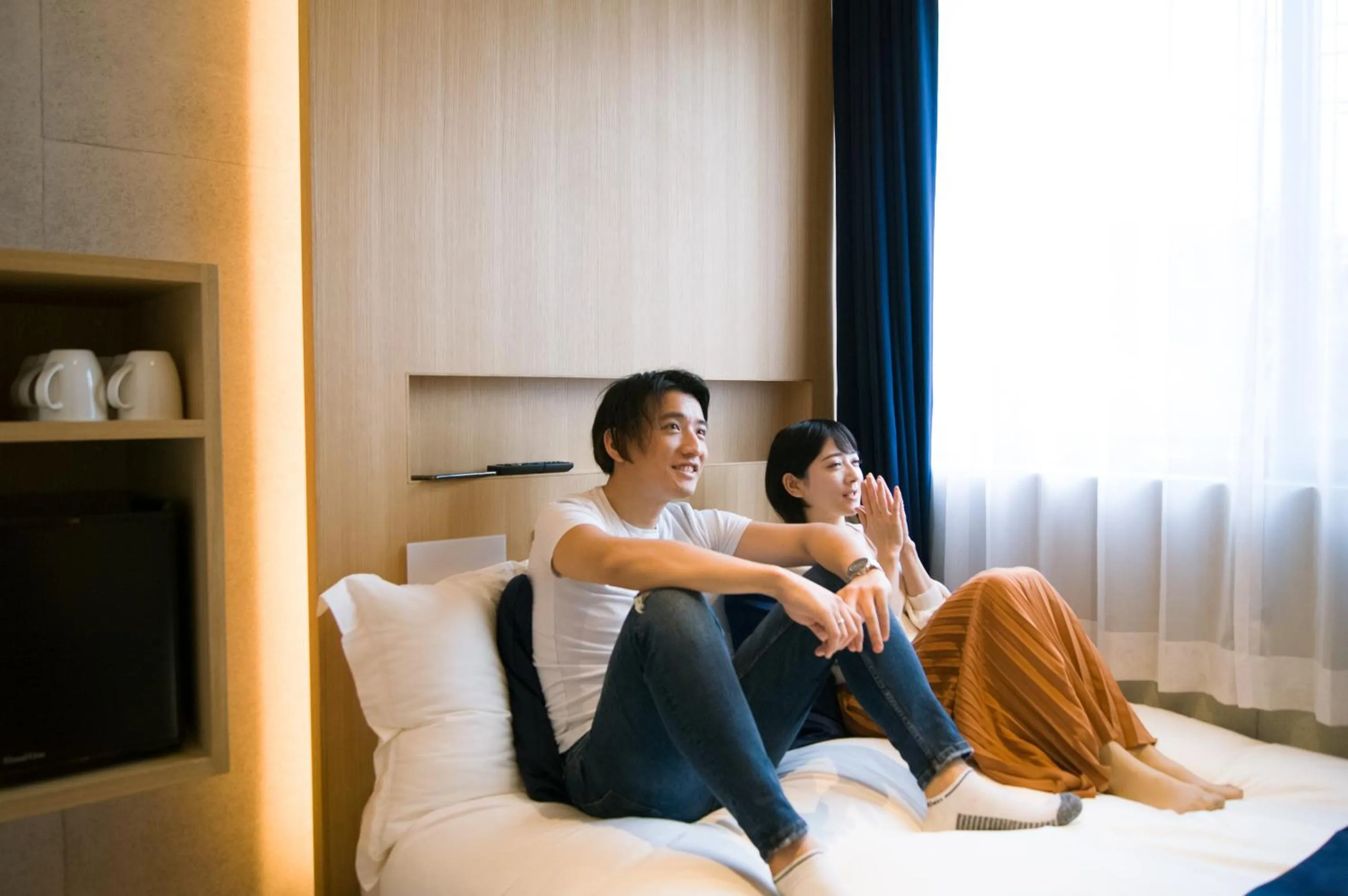 Photo of the whole room, Bed in Sakura Cross Hotel Shinjuku East Annex