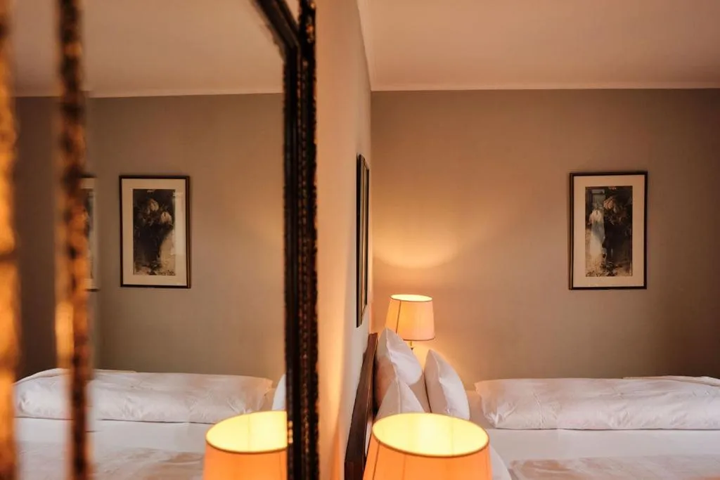 Bed in Hotel Halm Konstanz