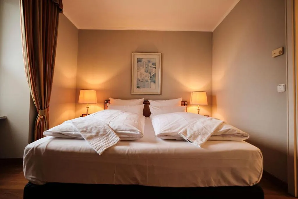 Bed in Hotel Halm Konstanz