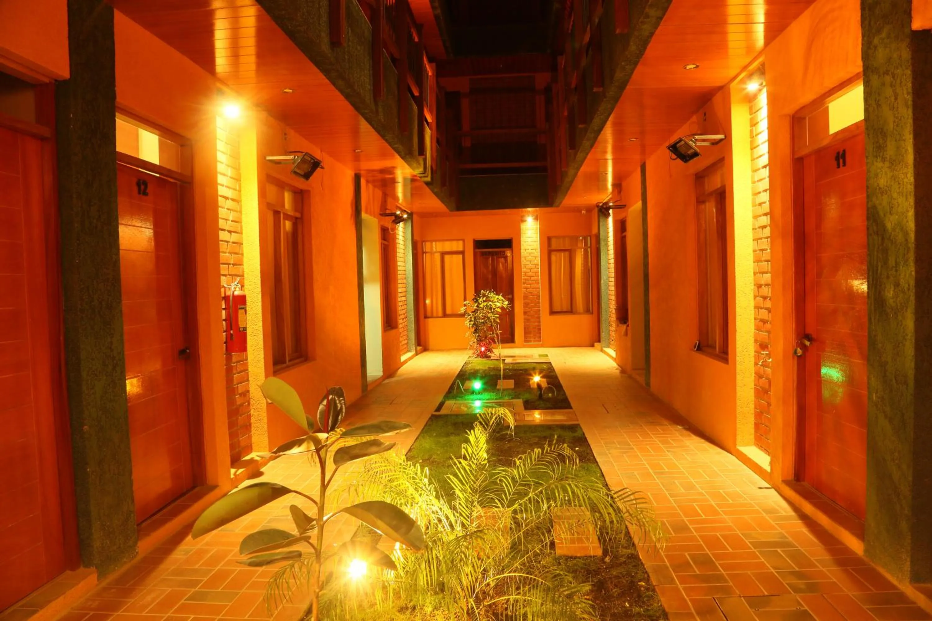 Patio in Hostal Cagnapa Restobar