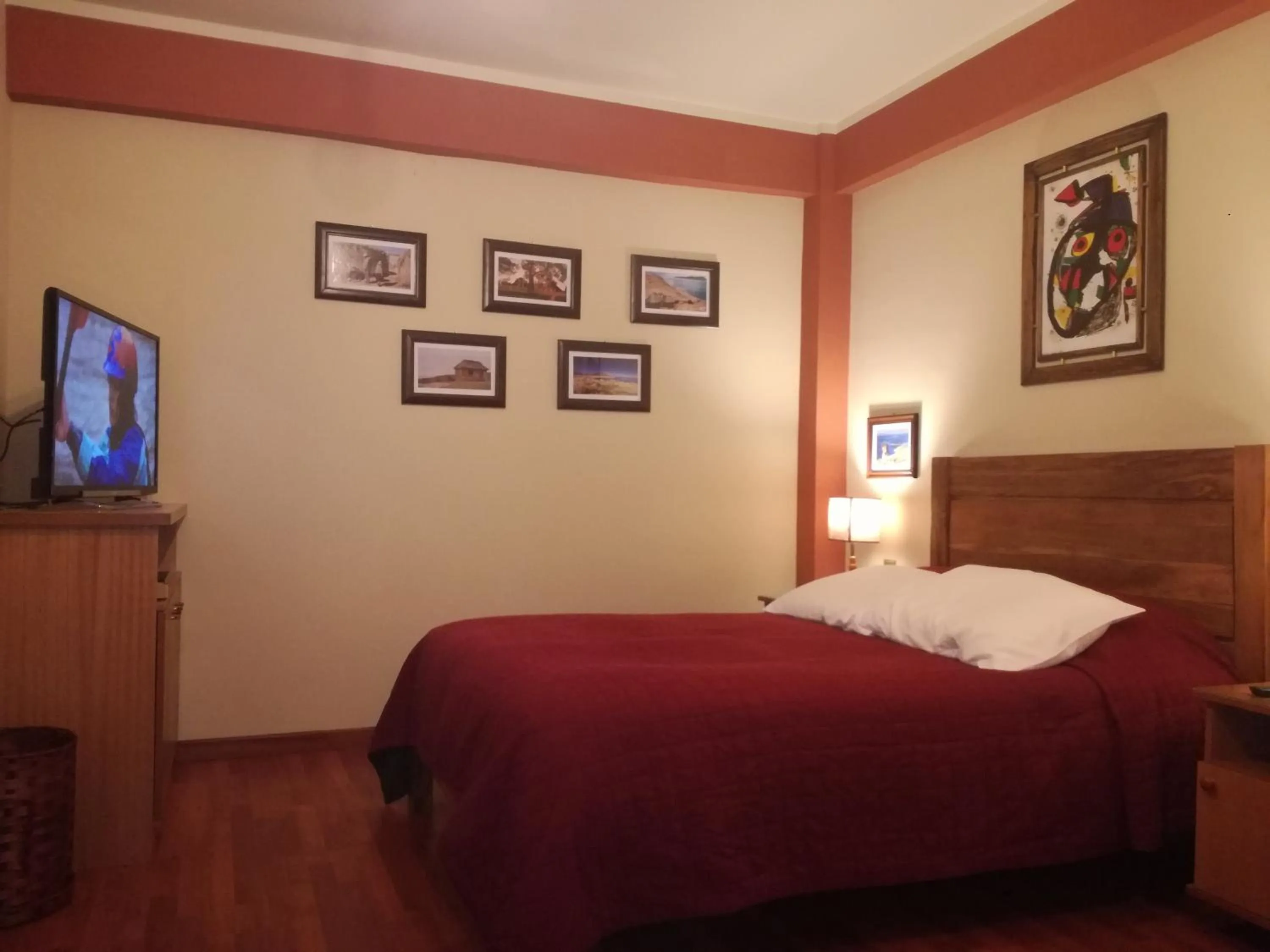 Bed in Hostal Cagnapa Restobar