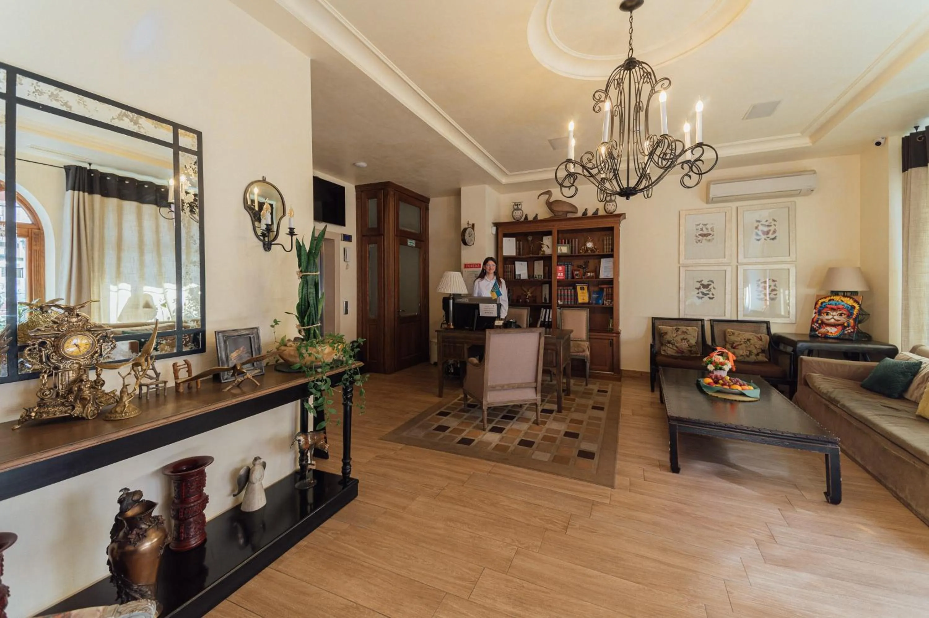 Living room in Boutique Hotel Palais Royal