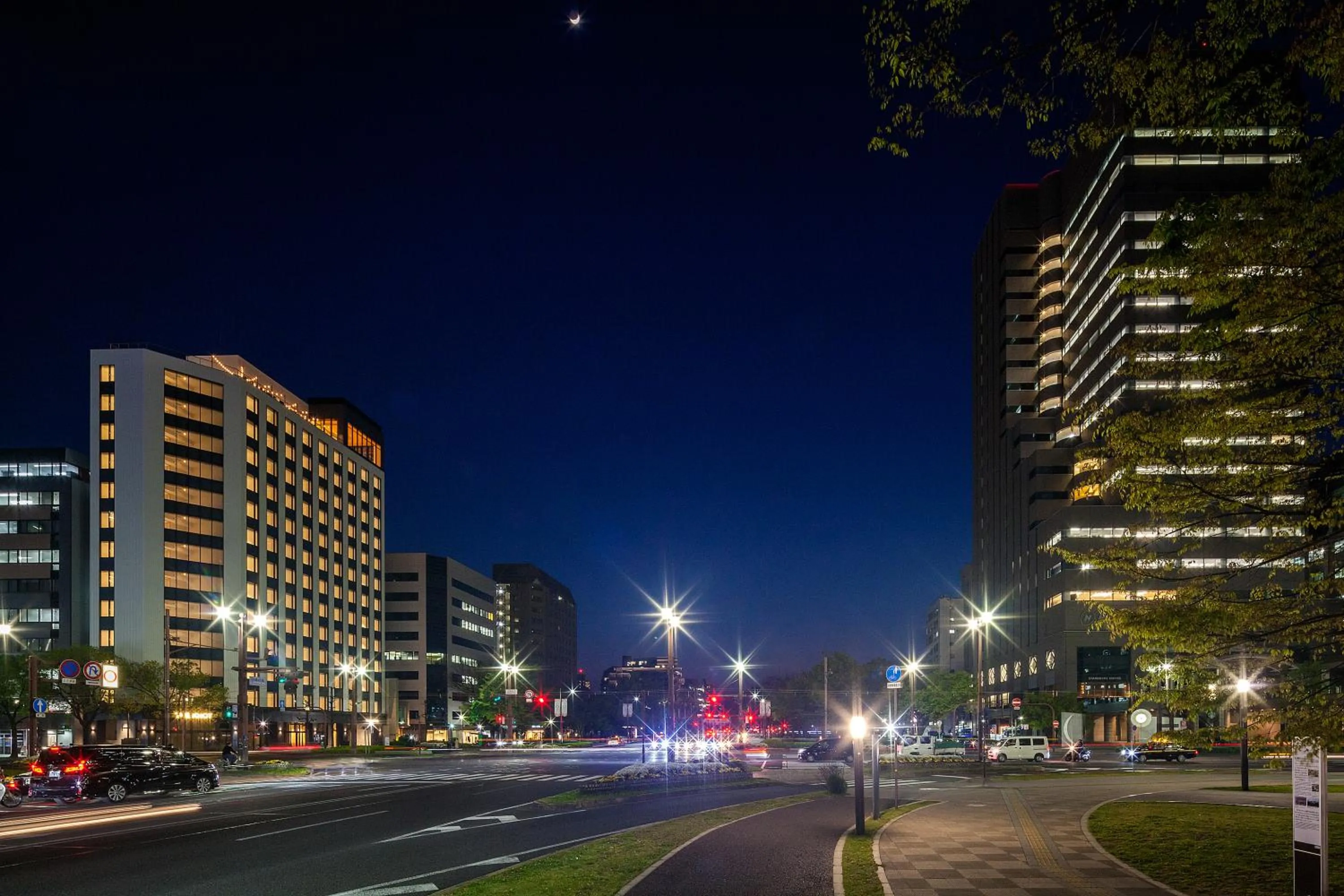 Facade/entrance in The Knot Hiroshima
