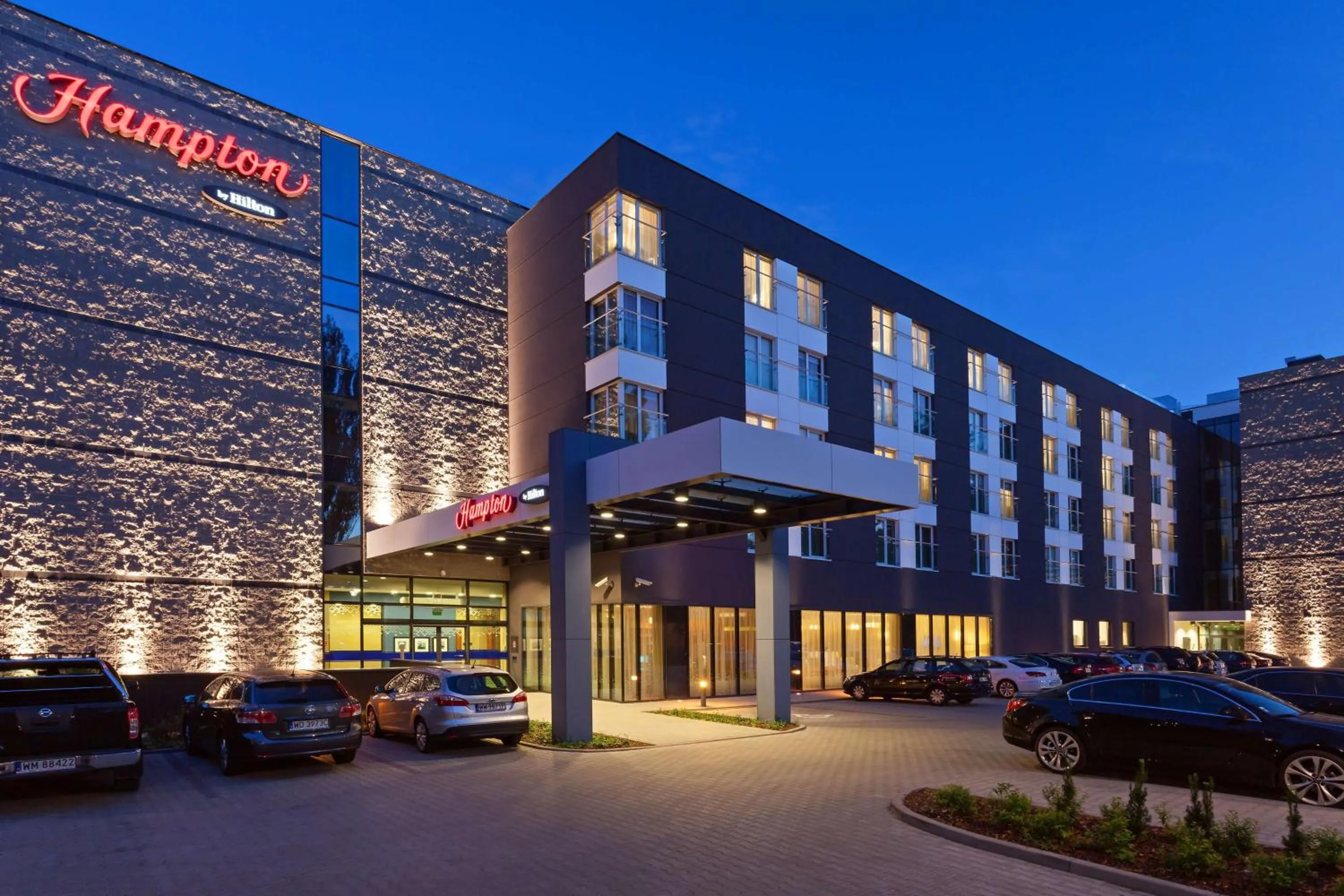 Property building in Hampton by Hilton Warsaw Airport