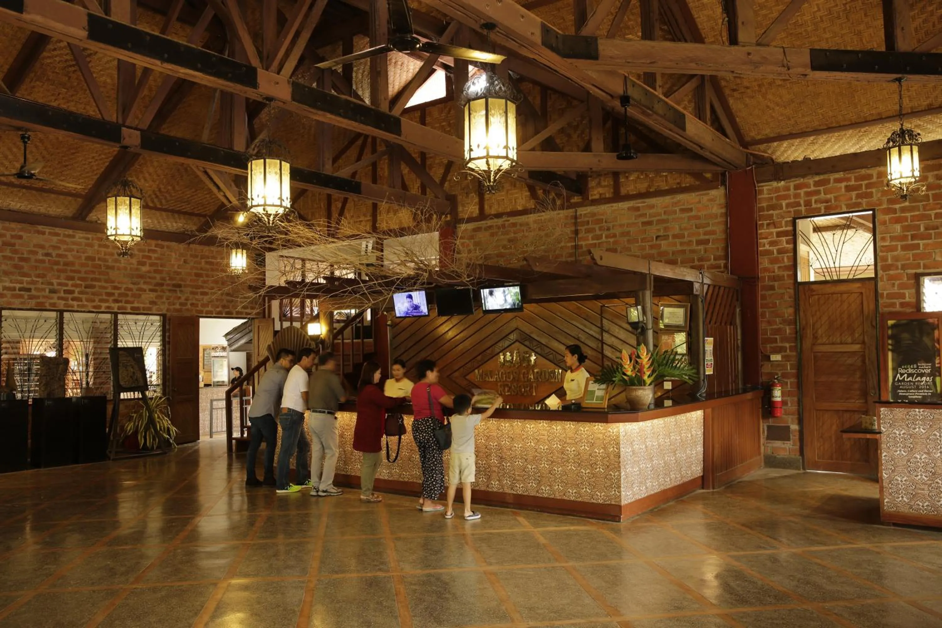 Living room in Malagos Garden Resort