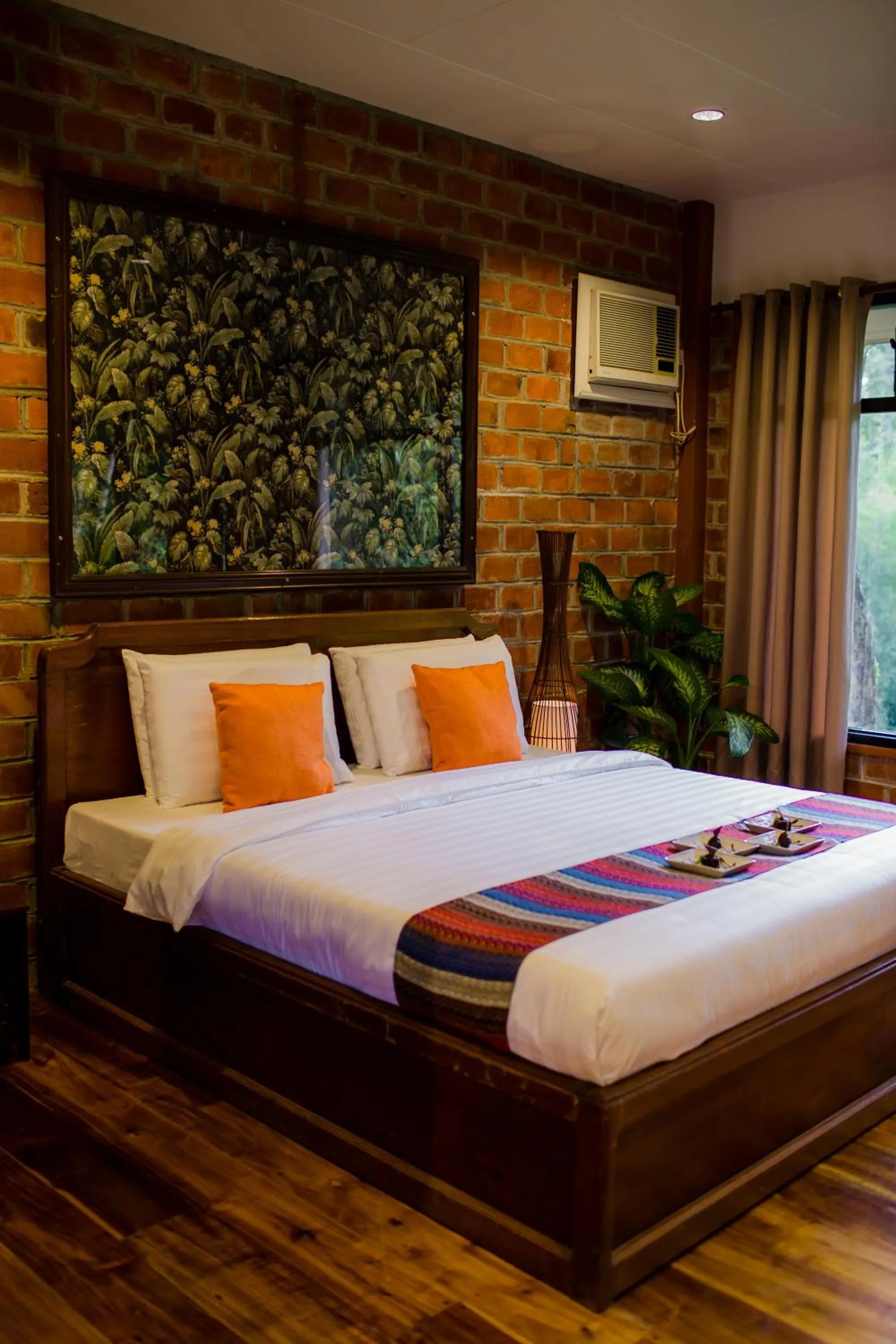 Bed in Malagos Garden Resort