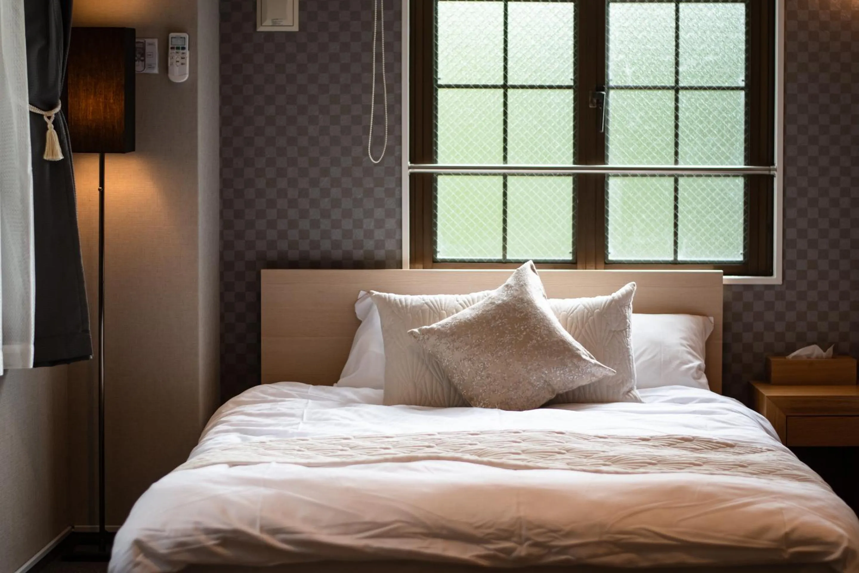 Bed in Hotel Neiraku