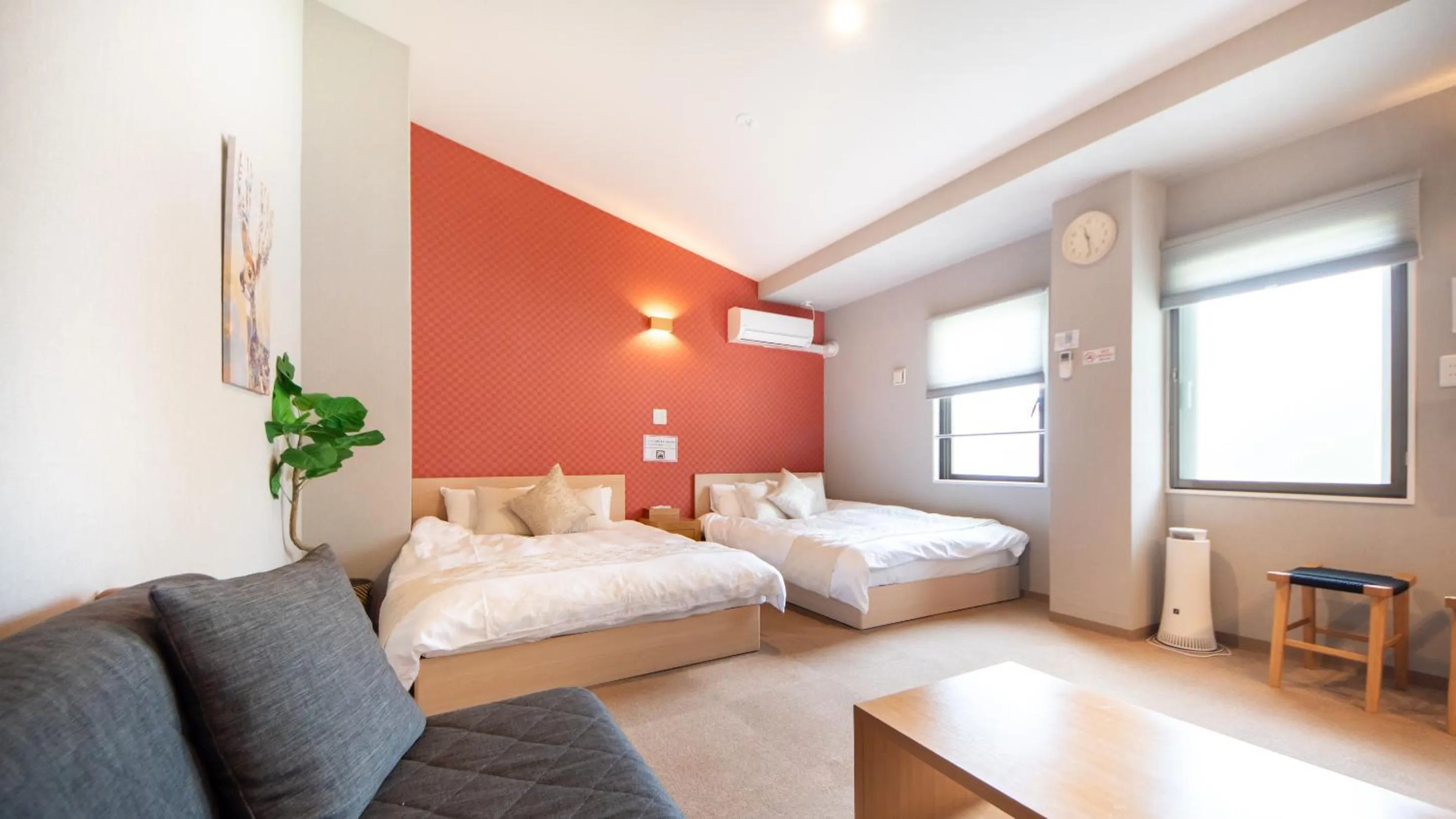 Bed in Hotel Neiraku