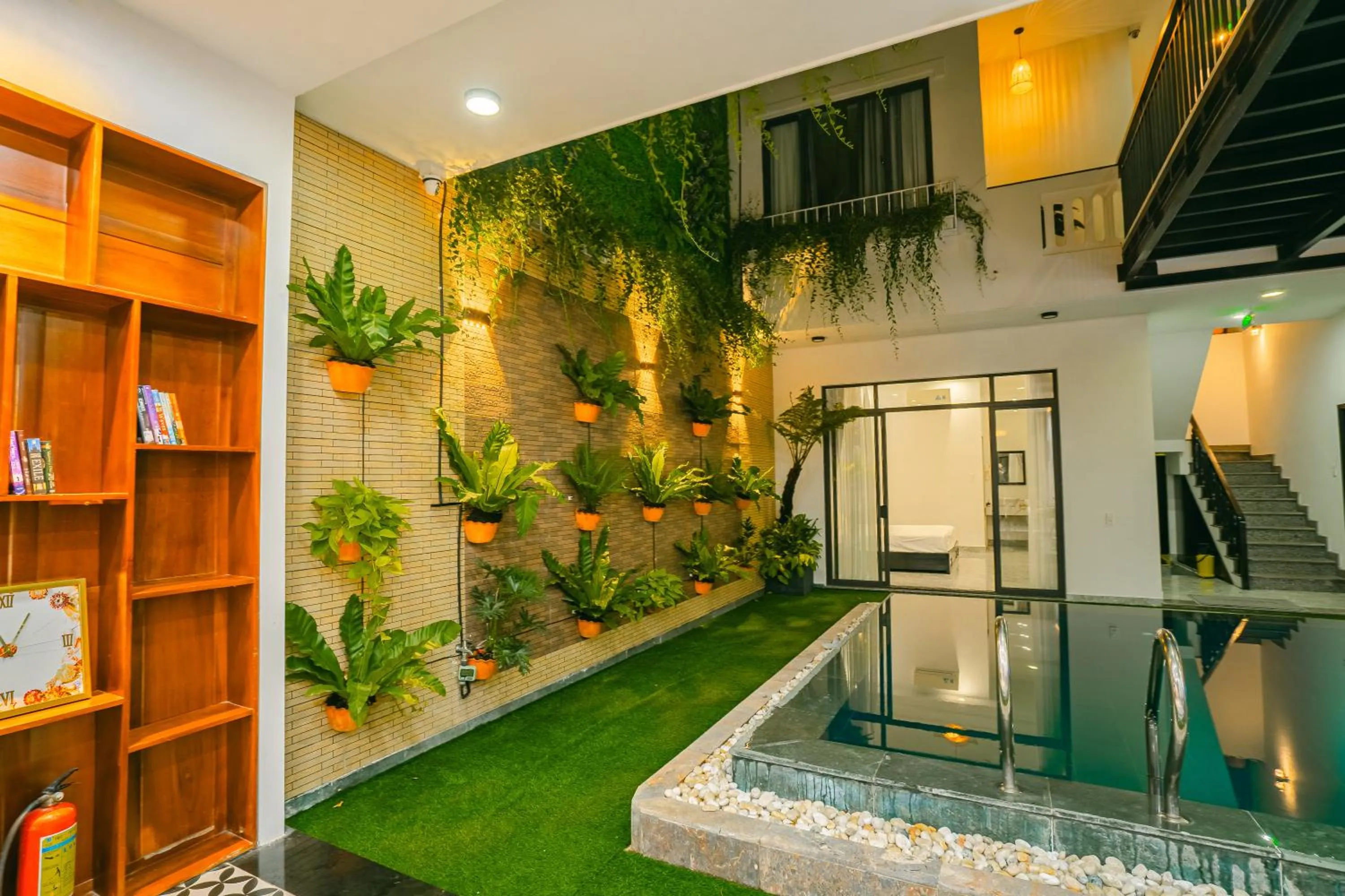 Swimming pool in Beach Palm Villa Hoi An