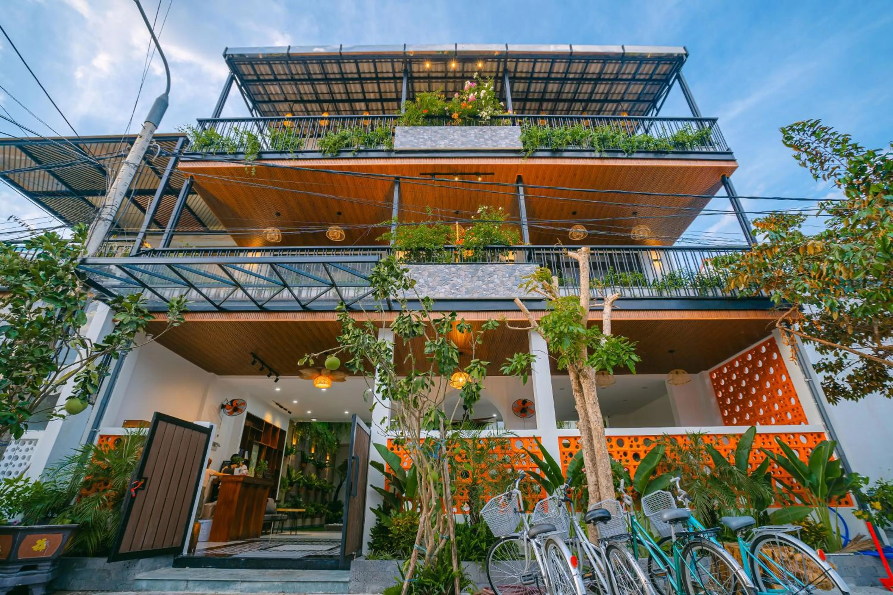 Property building in Beach Palm Villa Hoi An