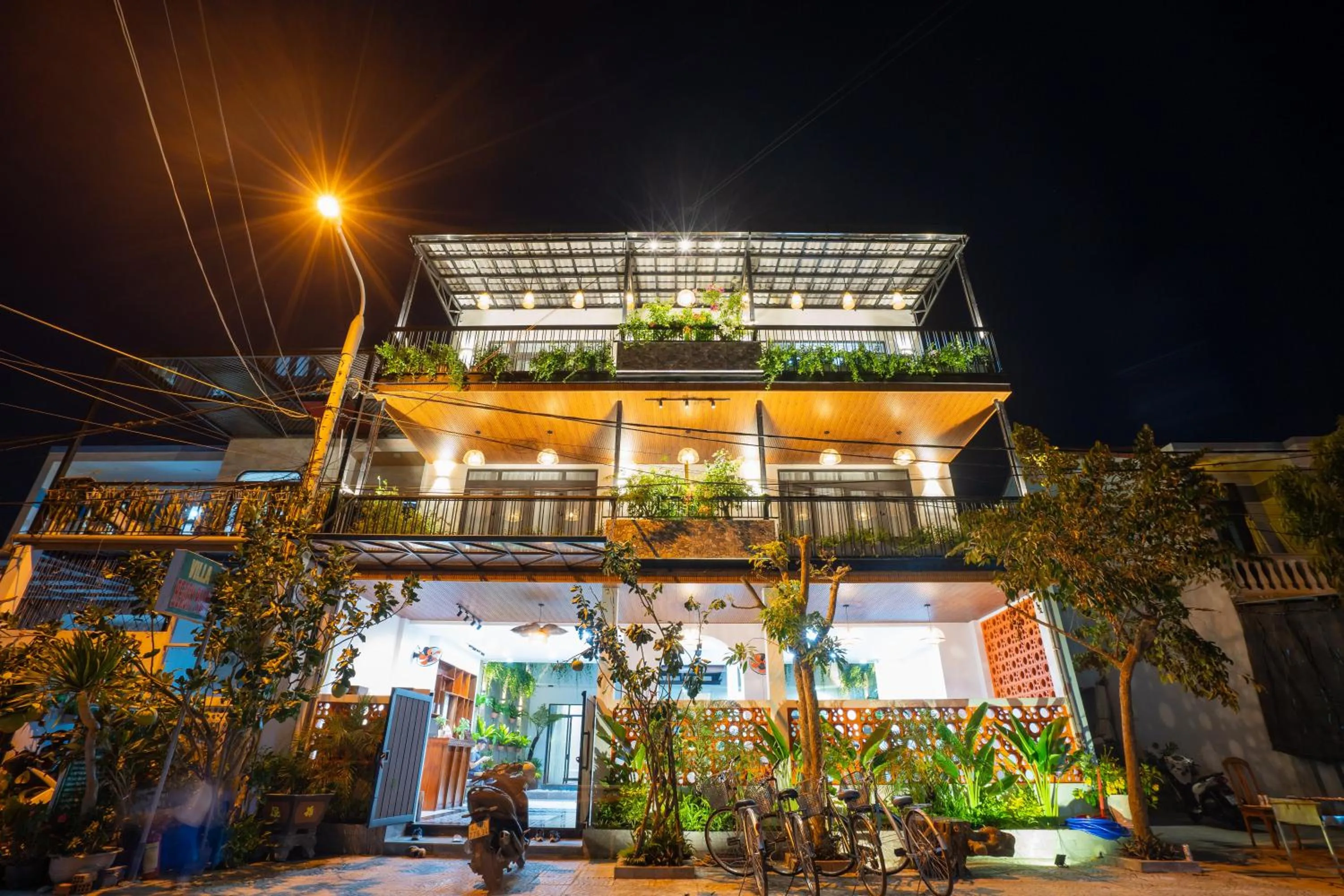 Property building in Beach Palm Villa Hoi An