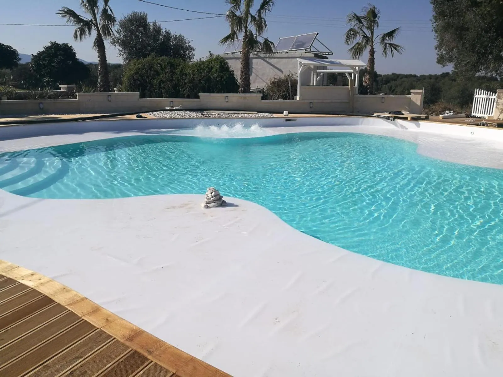 Patio in Agriturismo I Pozzetti