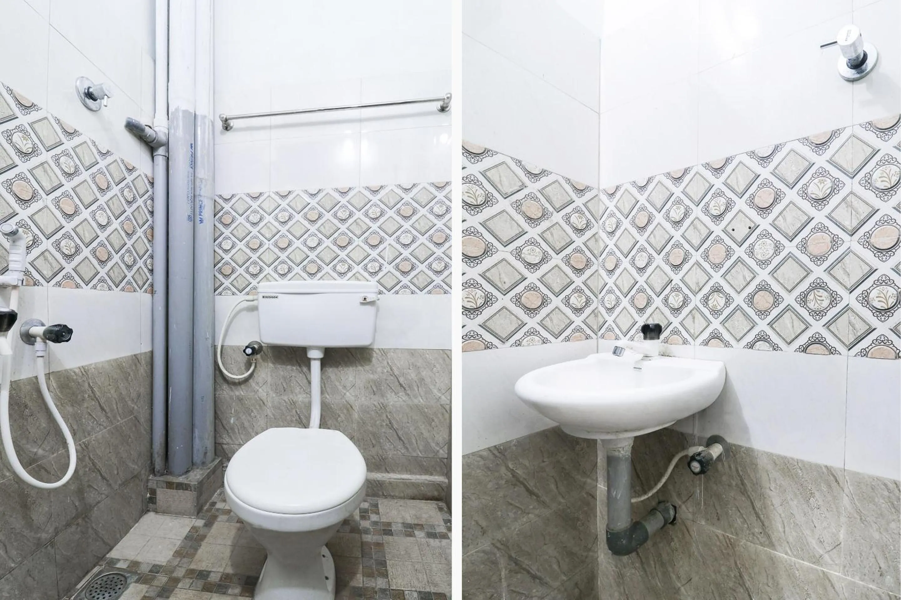 Bathroom in SPOT ON Rohini Inn Kadampuzha