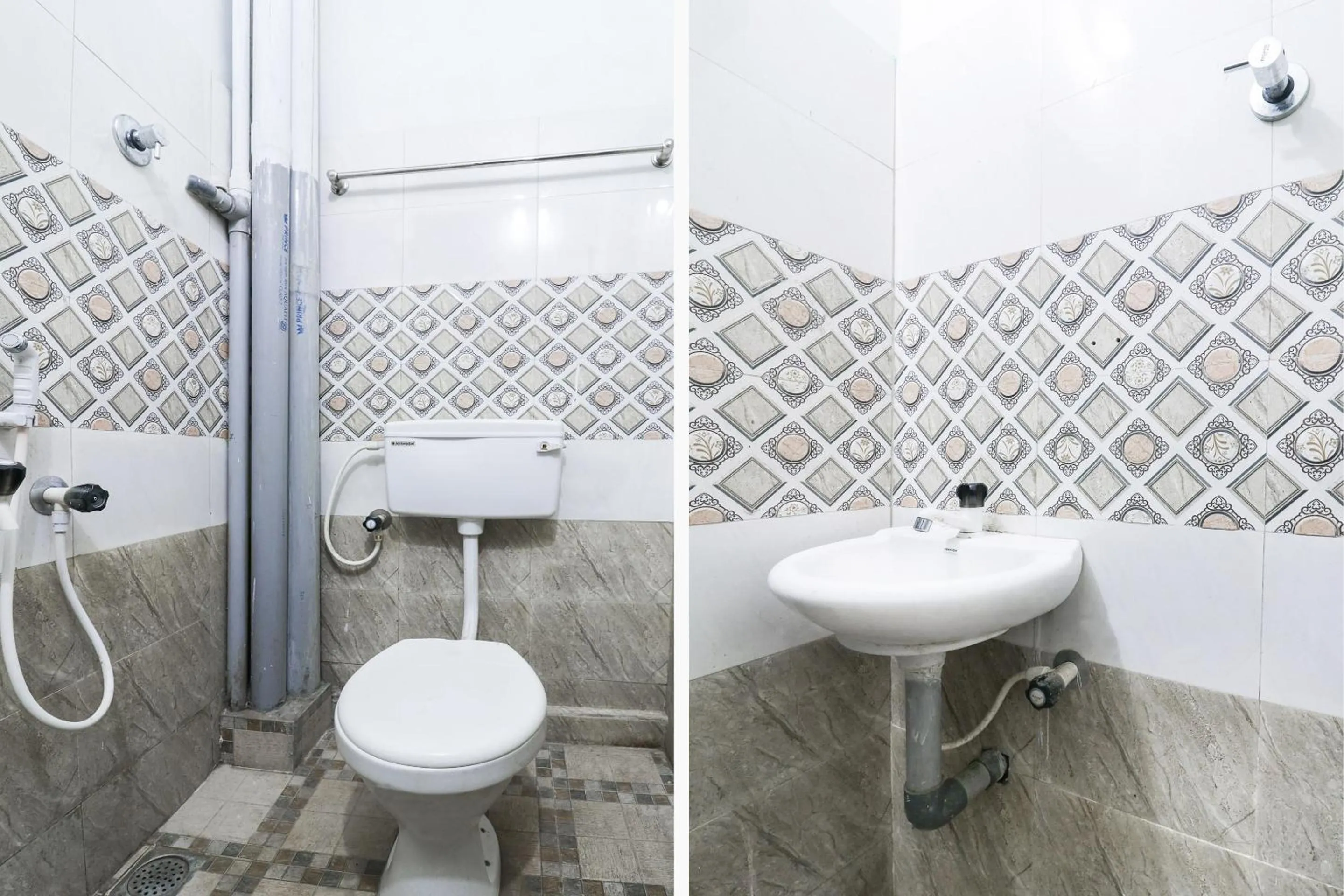 Bathroom in SPOT ON Rohini Inn Kadampuzha