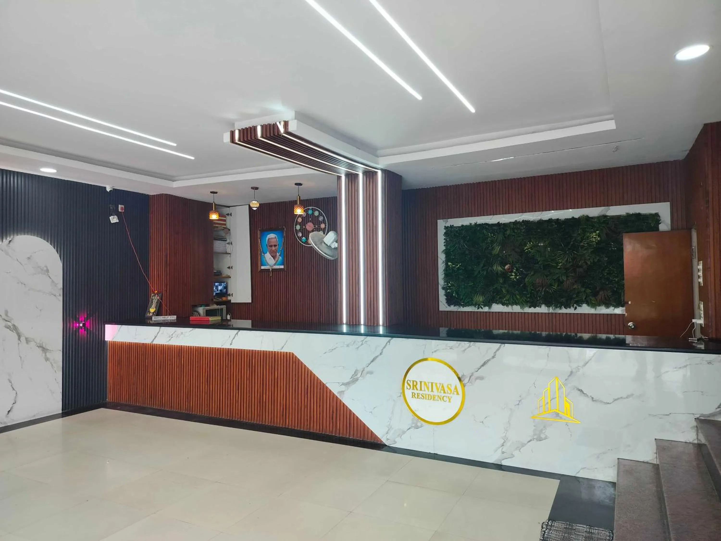 Lobby or reception in SPOT ON Srinivasa Residency