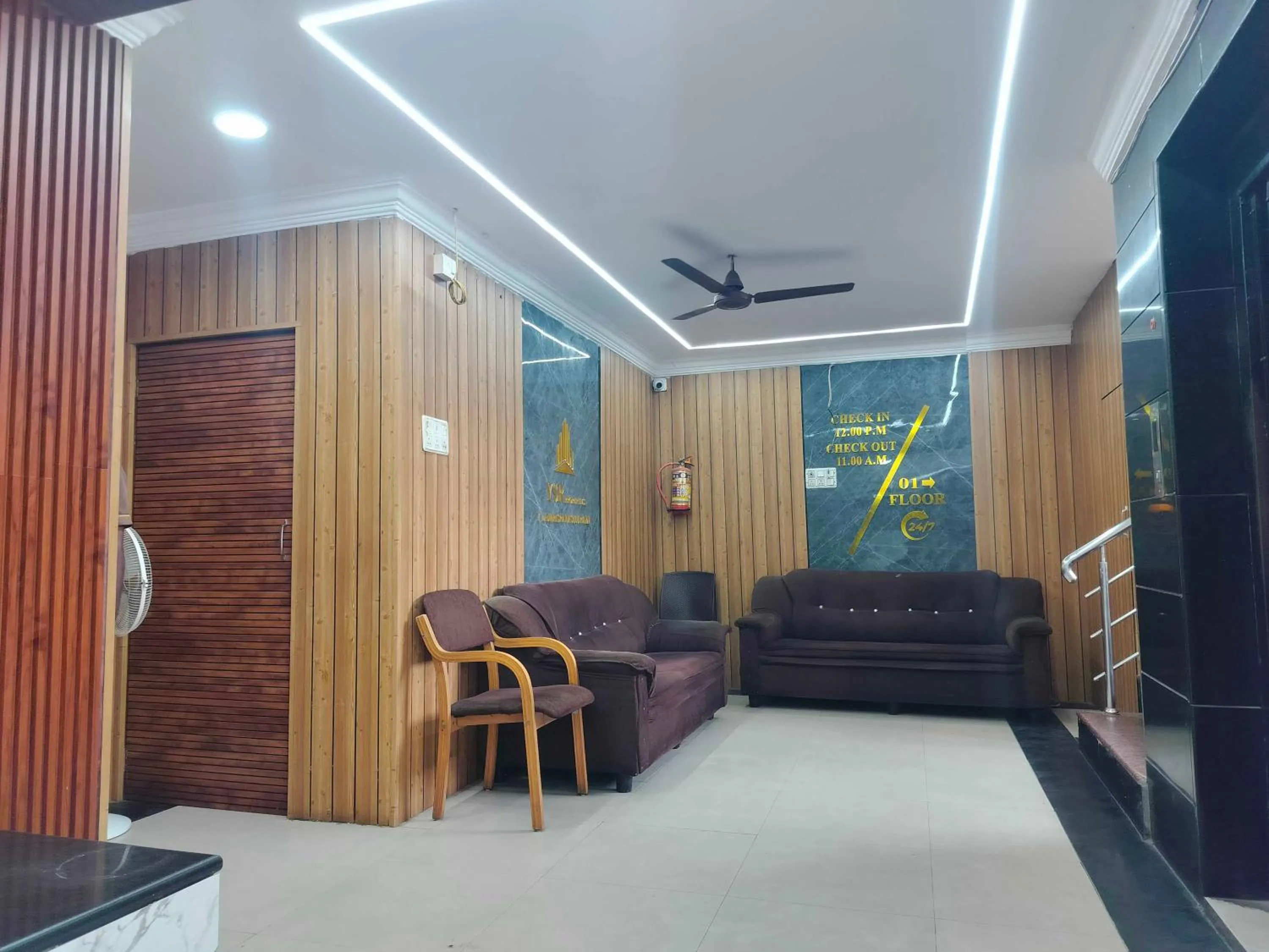 Lobby or reception in SPOT ON Srinivasa Residency