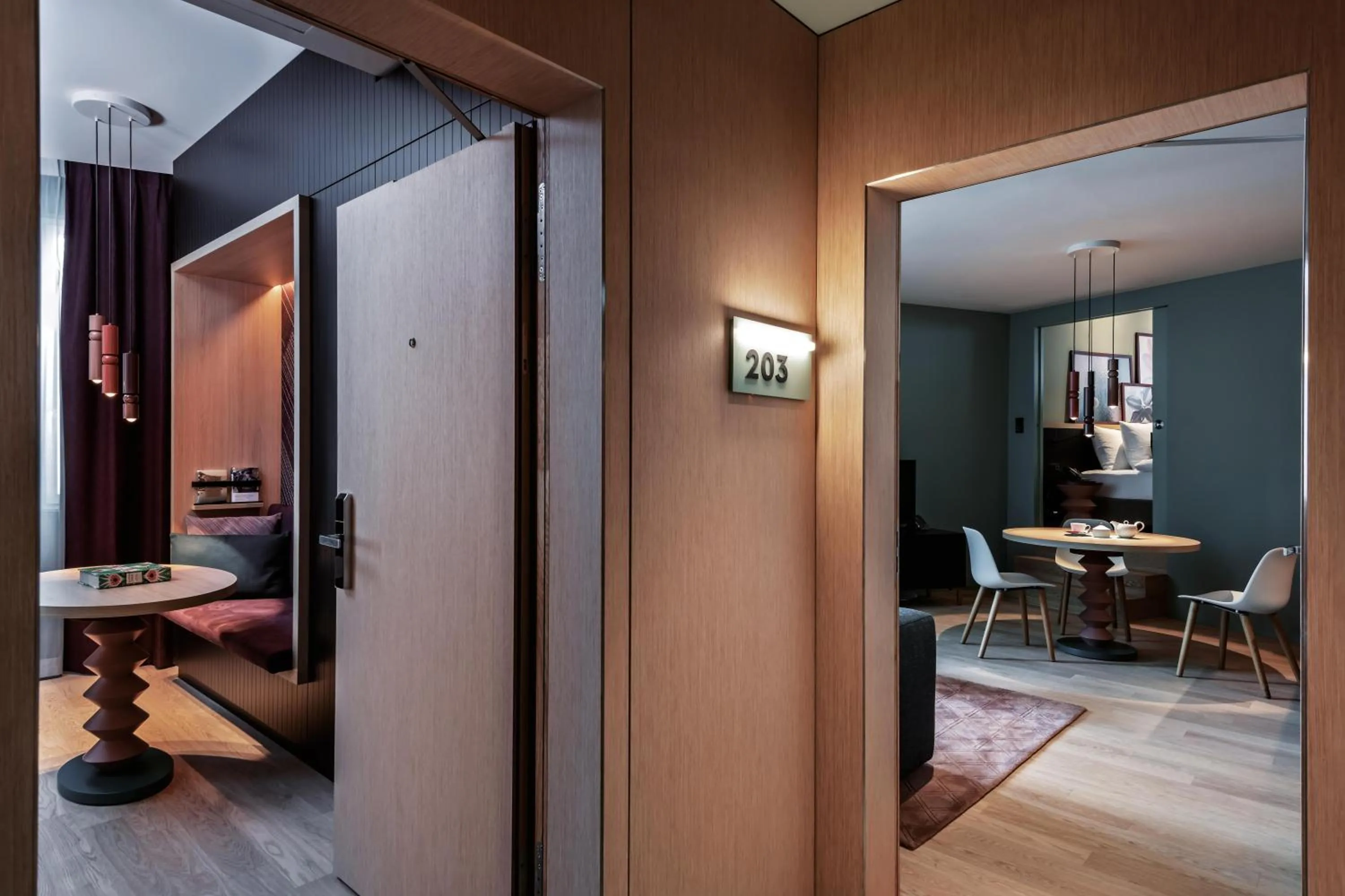 Photo of the whole room in Sorell Boutique-Hotel St Peter Zürich