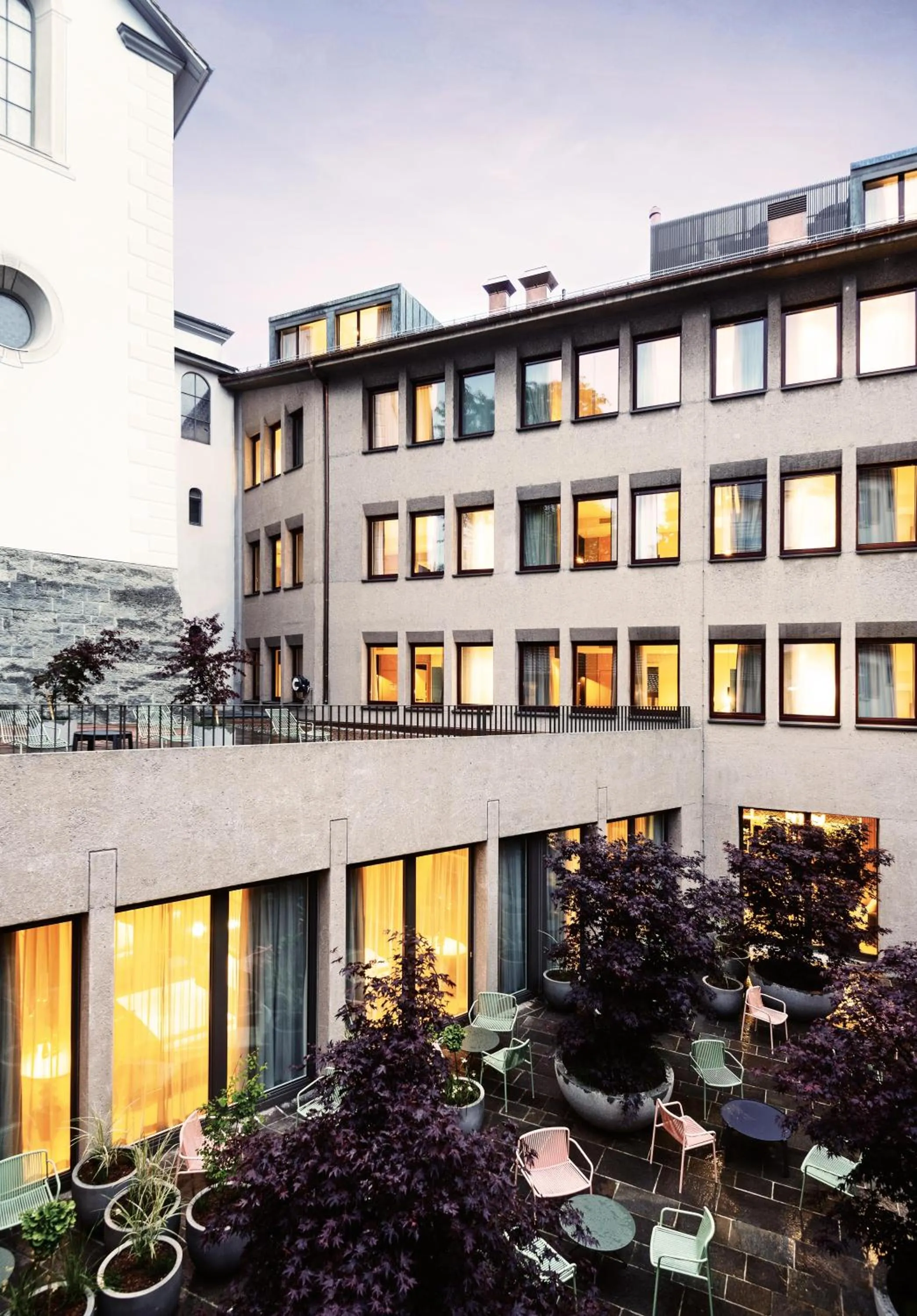 Property building in Sorell Boutique-Hotel St Peter Zürich