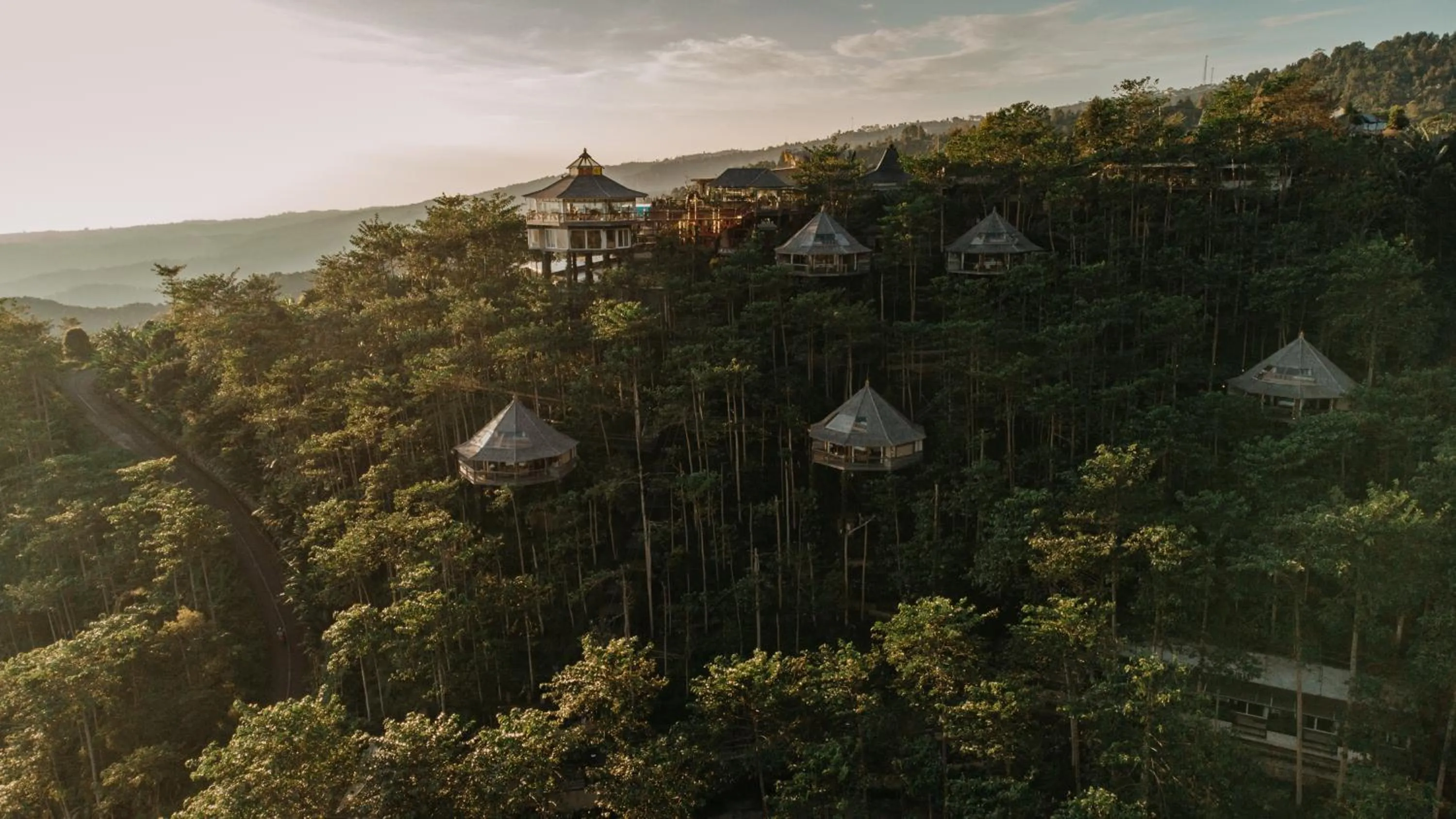 Natural landscape in Munduk Heaven Luxury Villas