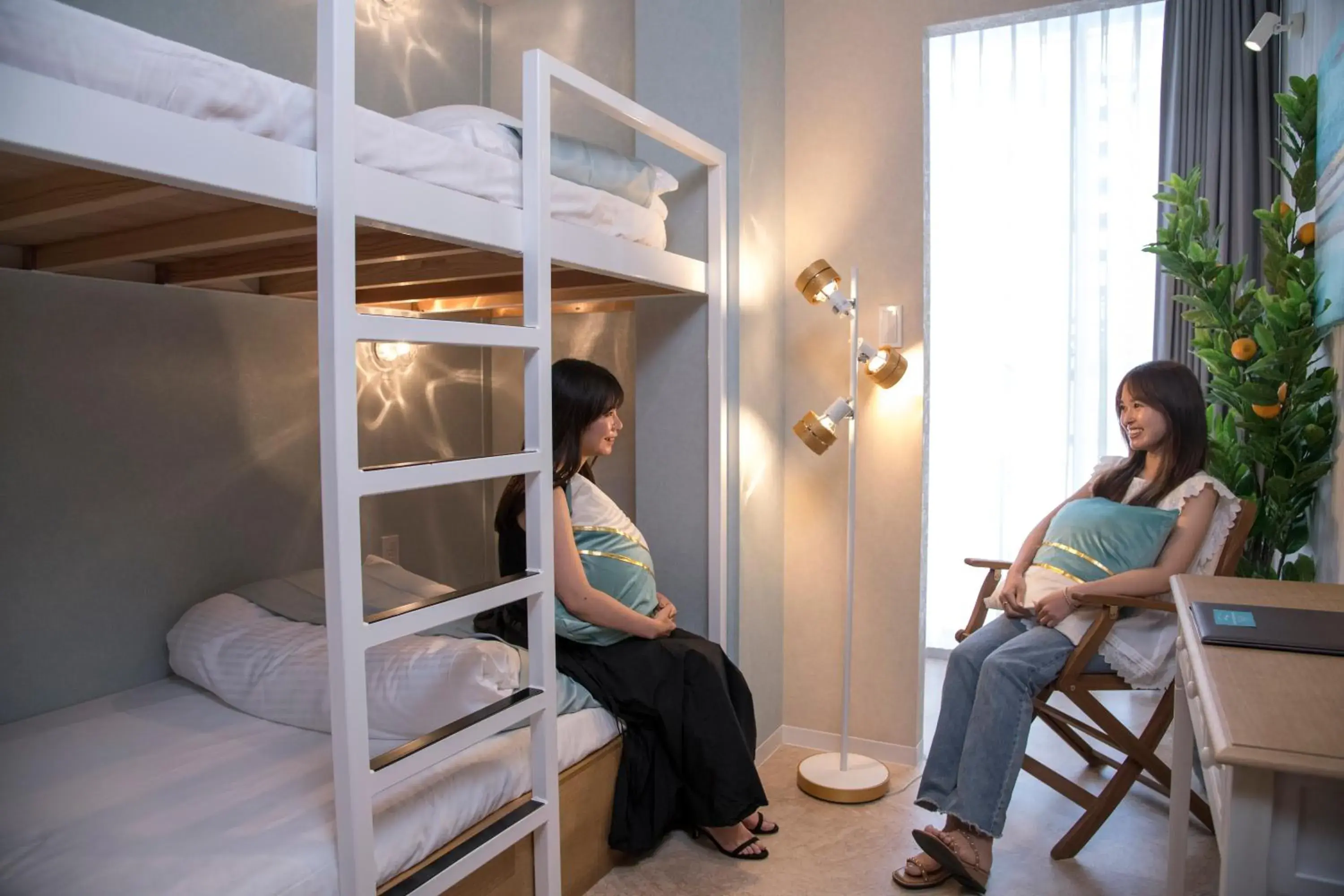 Twin Room with Bunk Beds and Shared Shower - single occupancy in Glamping Tokyo Asakusa Twin Room with Bunk Beds and Shared Shower - single occupancy in Glamping Tokyo Asakusa