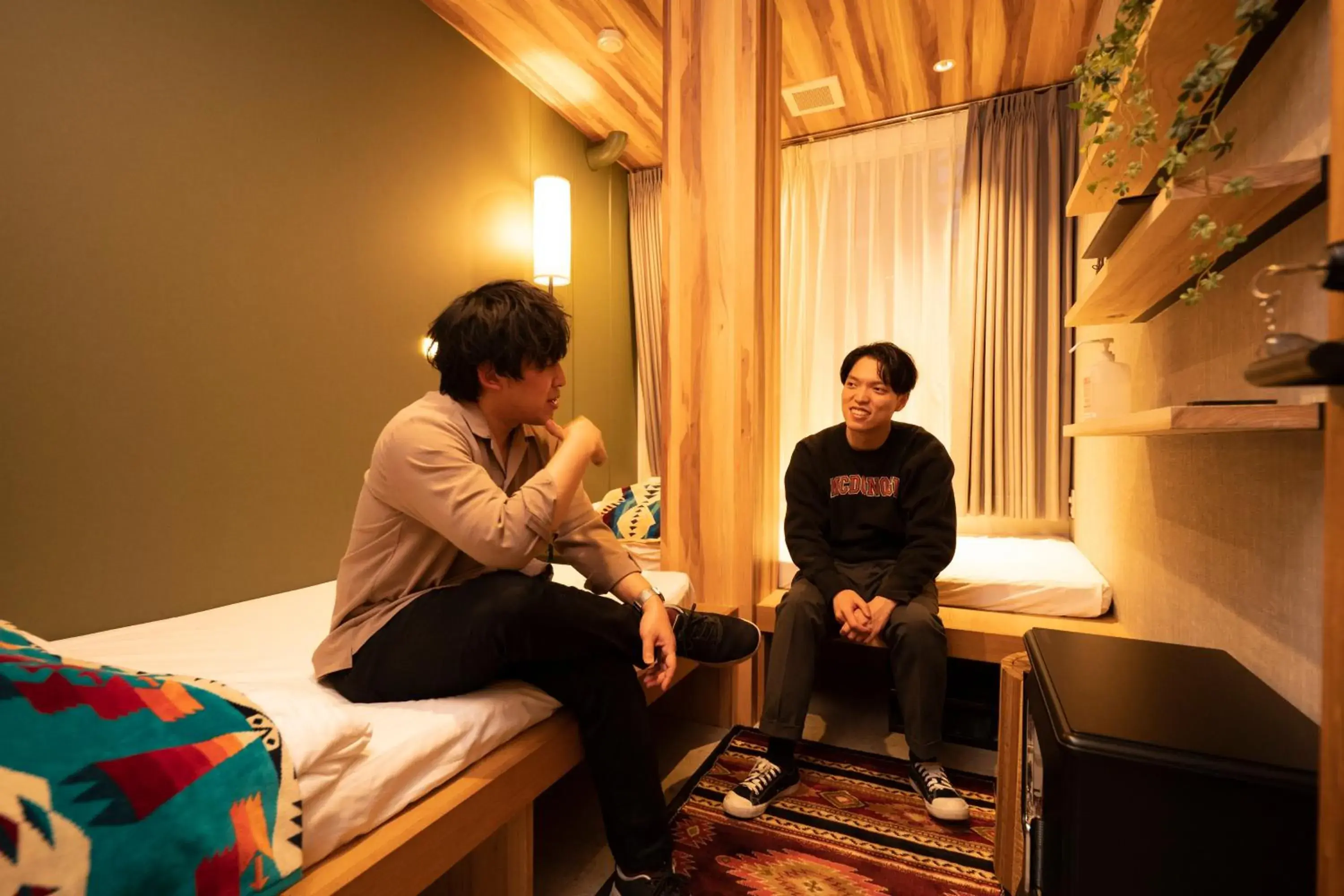 Twin Room with Shared Shower Room - single occupancy in Glamping Tokyo Asakusa Twin Room with Shared Shower Room - single occupancy in Glamping Tokyo Asakusa