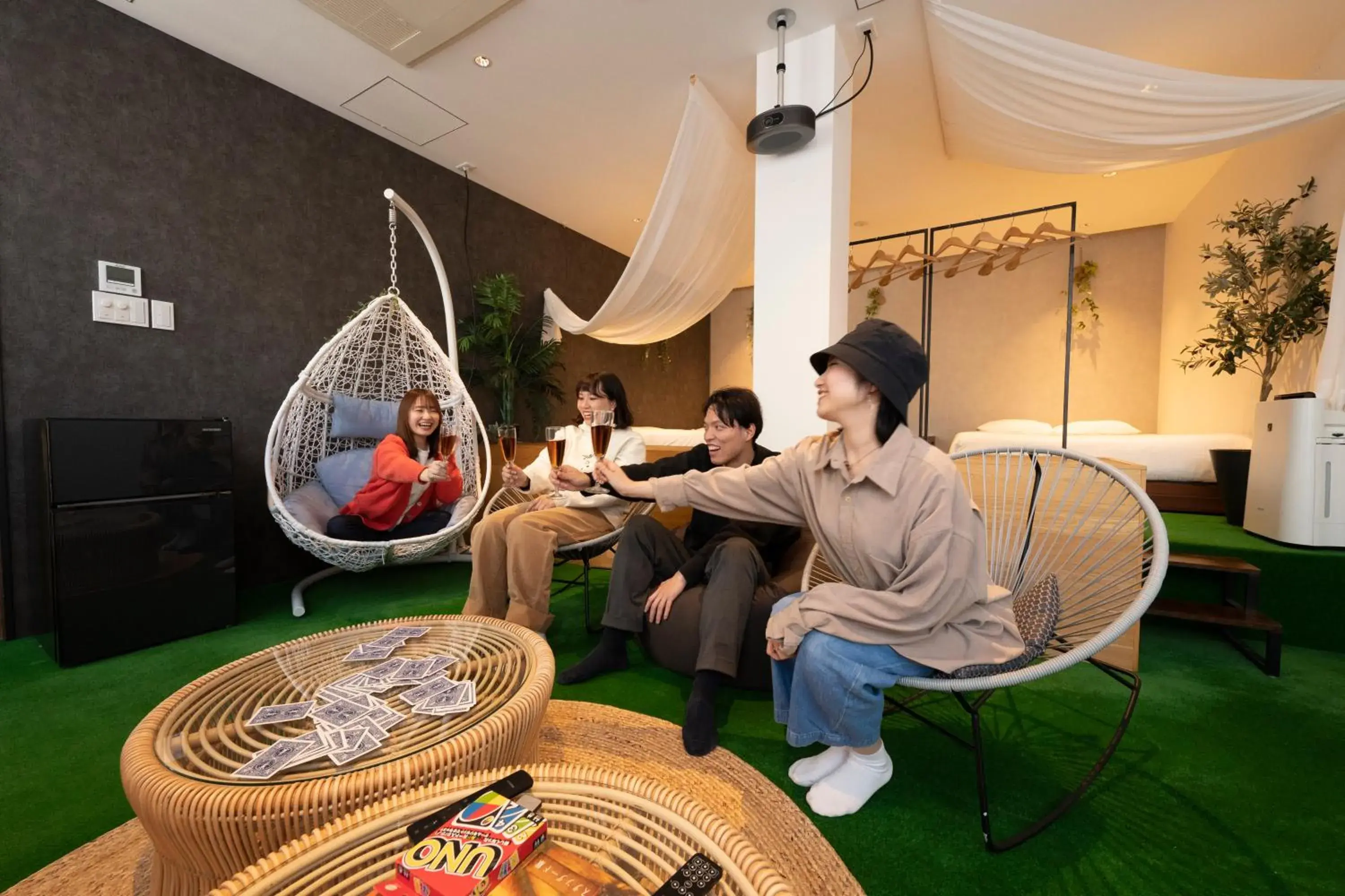 Family Room (8 adults) - single occupancy in Glamping Tokyo Asakusa Family Room (8 adults) - single occupancy in Glamping Tokyo Asakusa