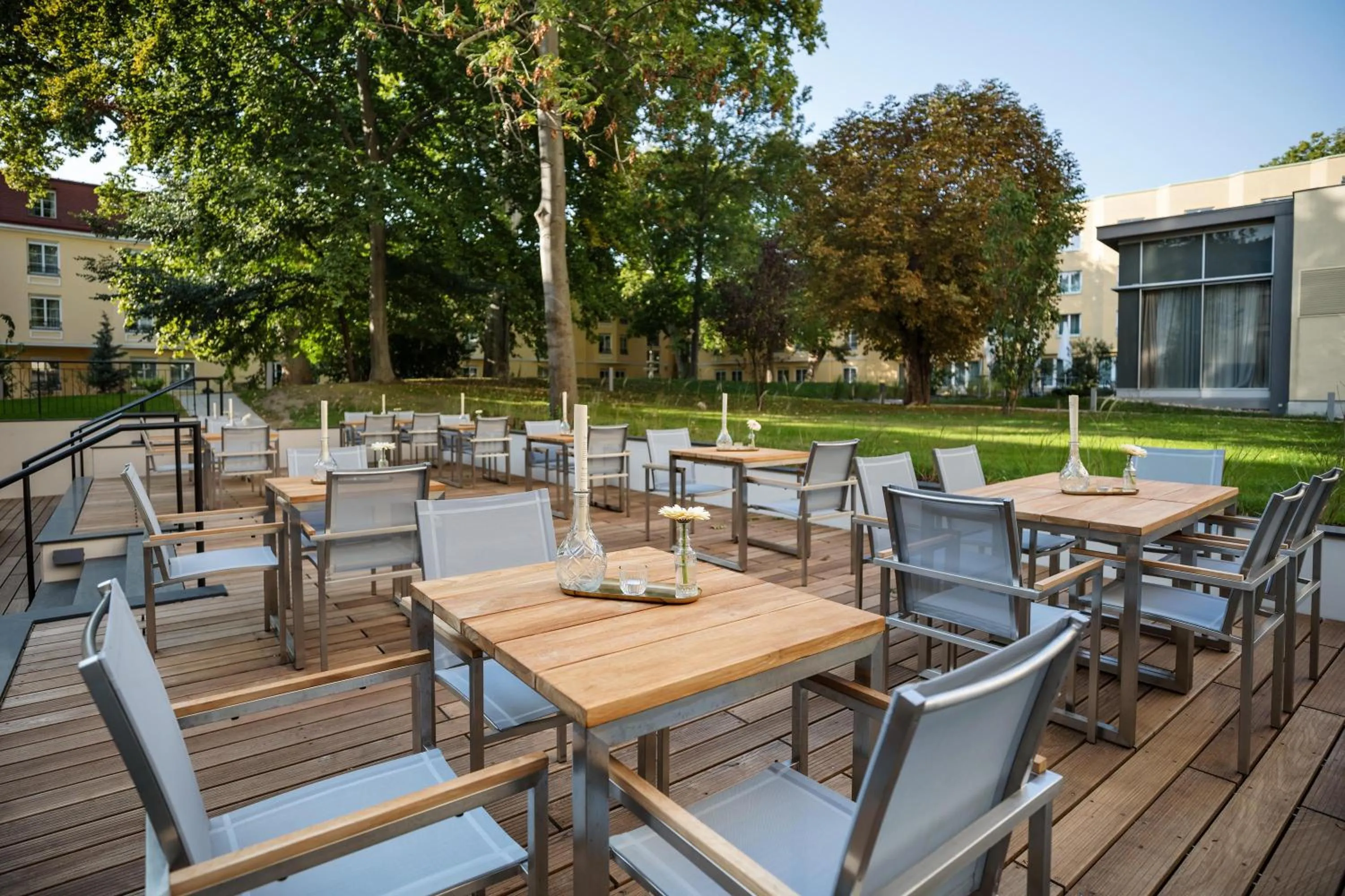 Balcony/Terrace in Austria Trend Hotel Maximilian