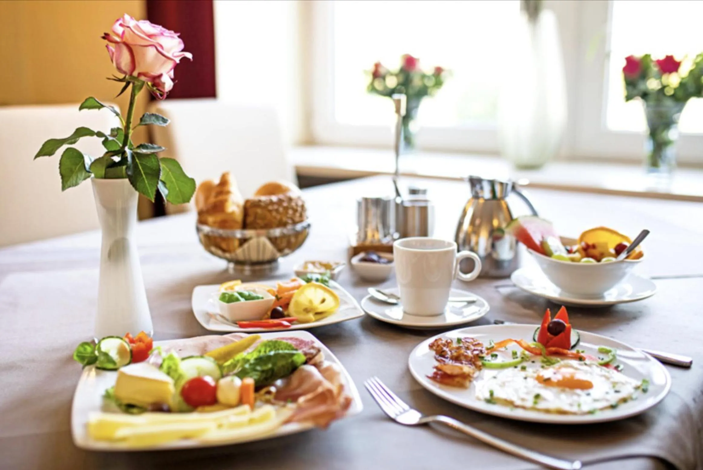 Breakfast in Hotel Goldene Rose