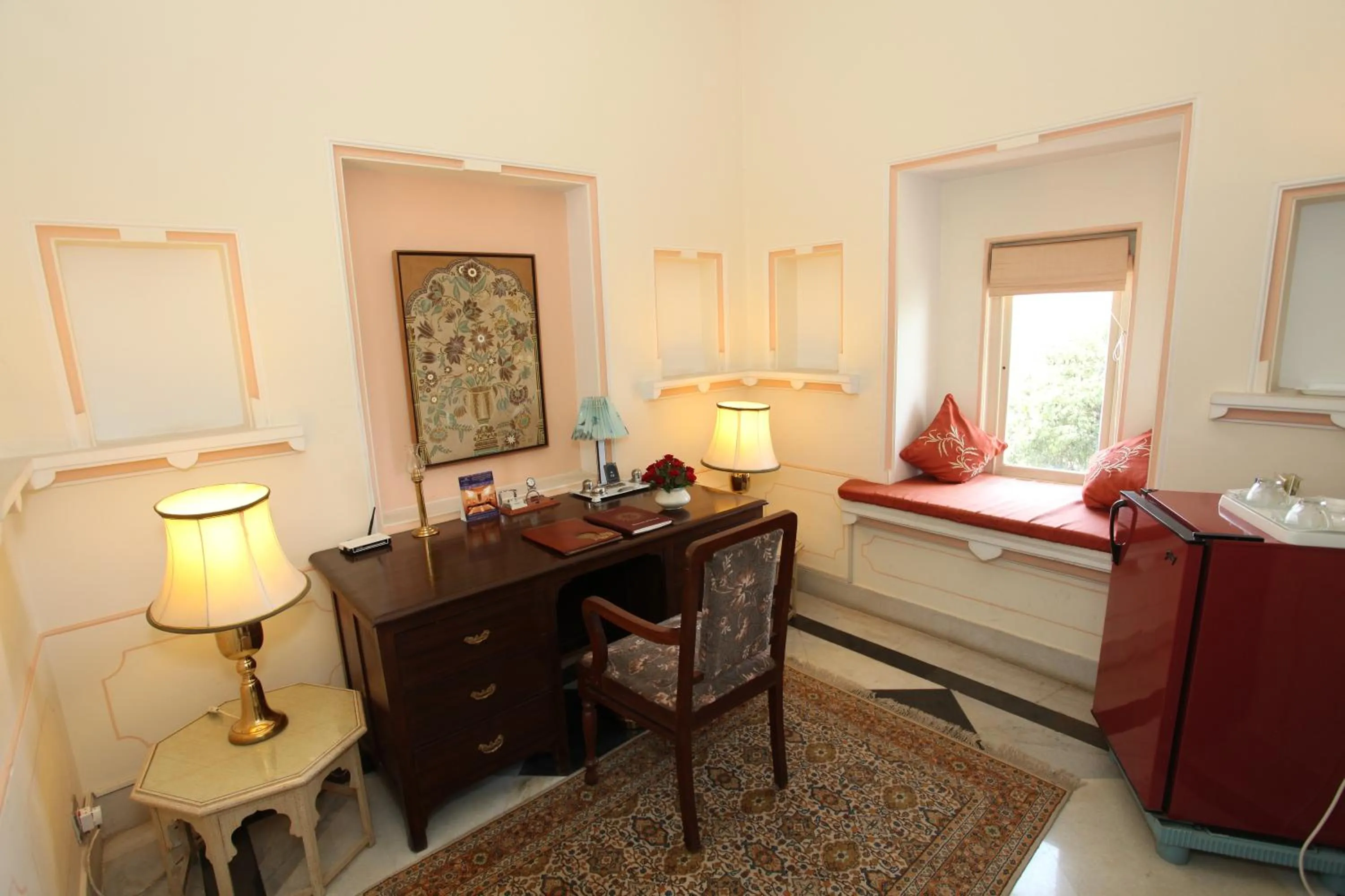 Area and facilities, Bed in Shiv Niwas Palace by HRH Group of Hotels