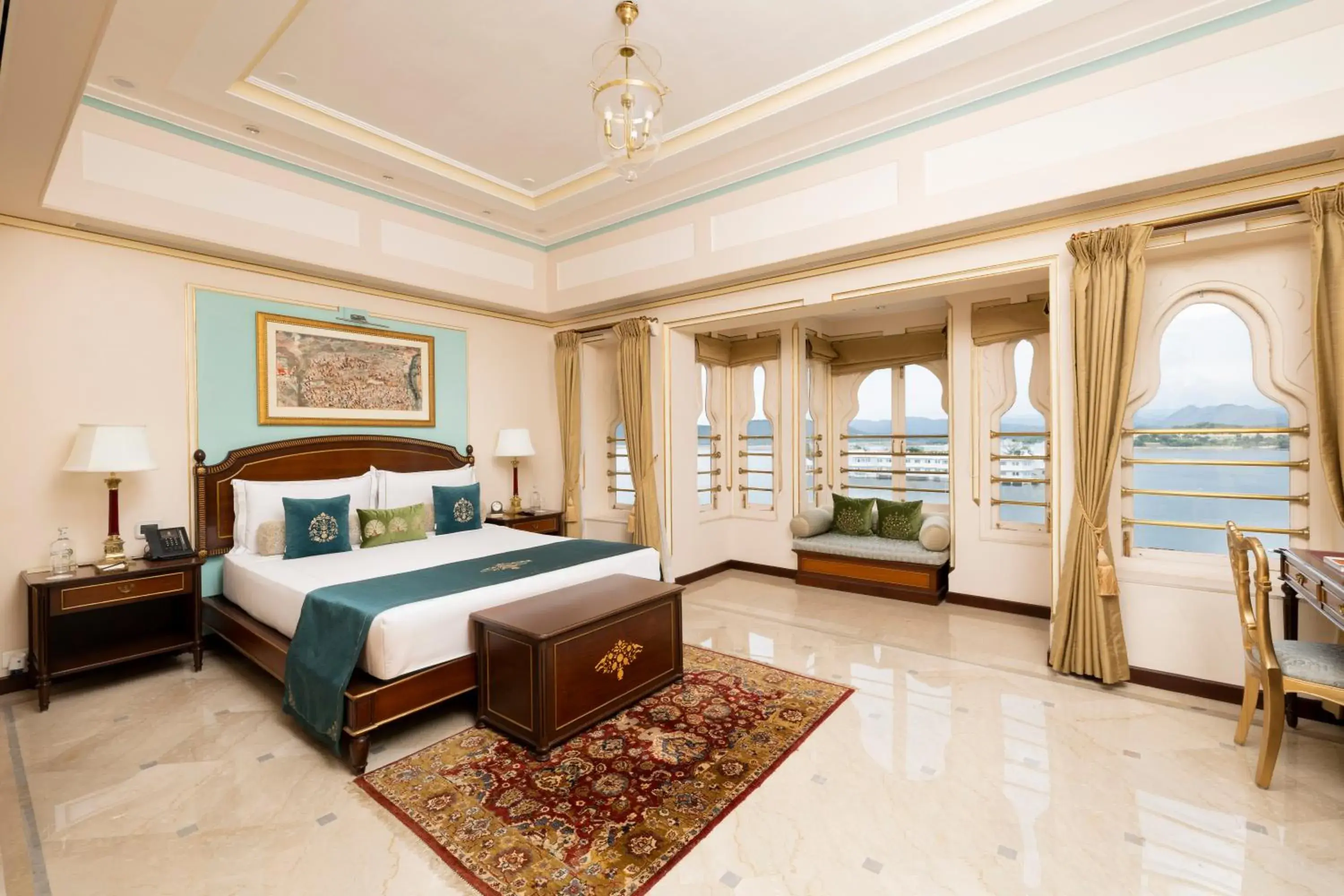 Royal Suite Lake View - single occupancy in Taj Fateh Prakash Palace Udaipur Royal Suite Lake View - single occupancy in Taj Fateh Prakash Palace Udaipur