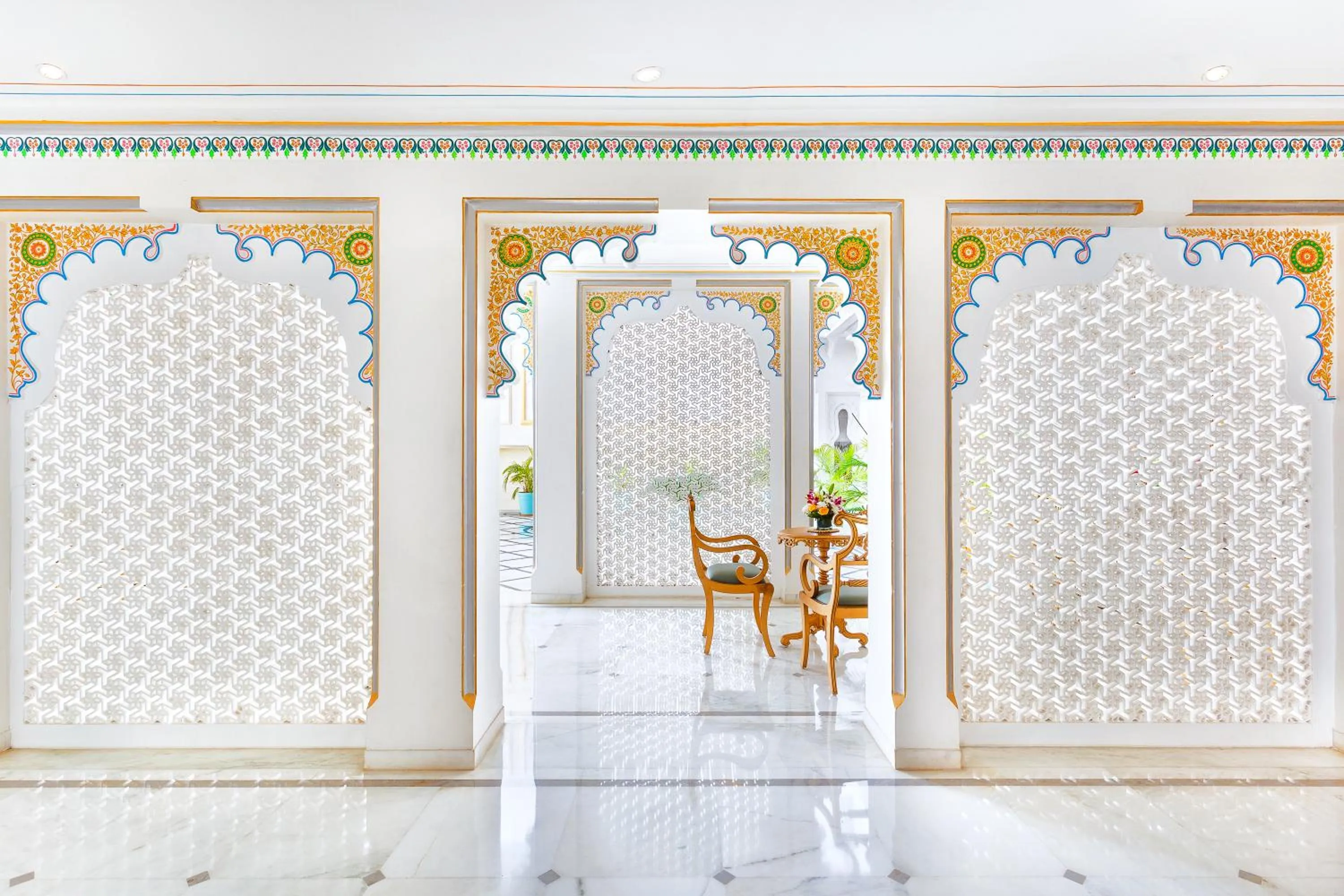 Floor plan in Taj Fateh Prakash Palace Udaipur