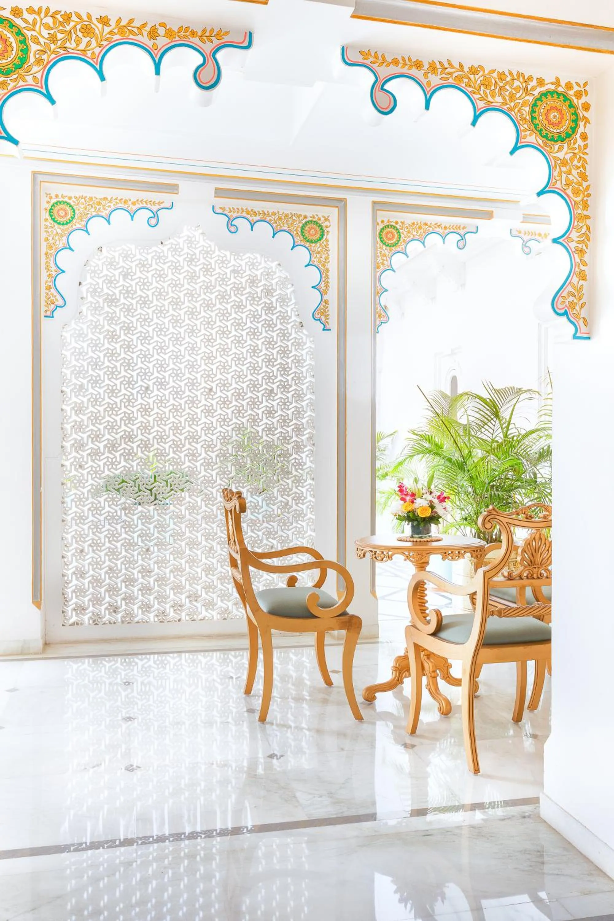 Floor plan in Taj Fateh Prakash Palace Udaipur