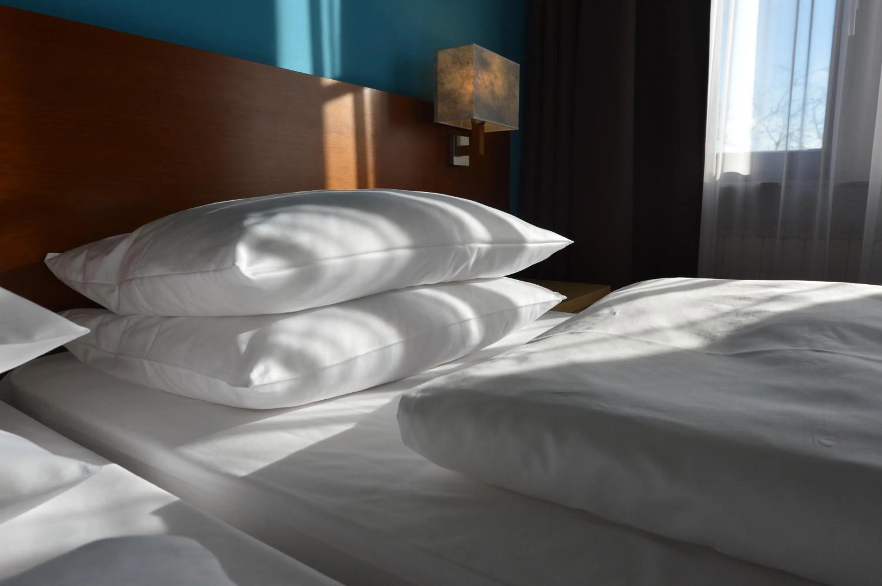 Bed in Prinzhotel Rothenburg