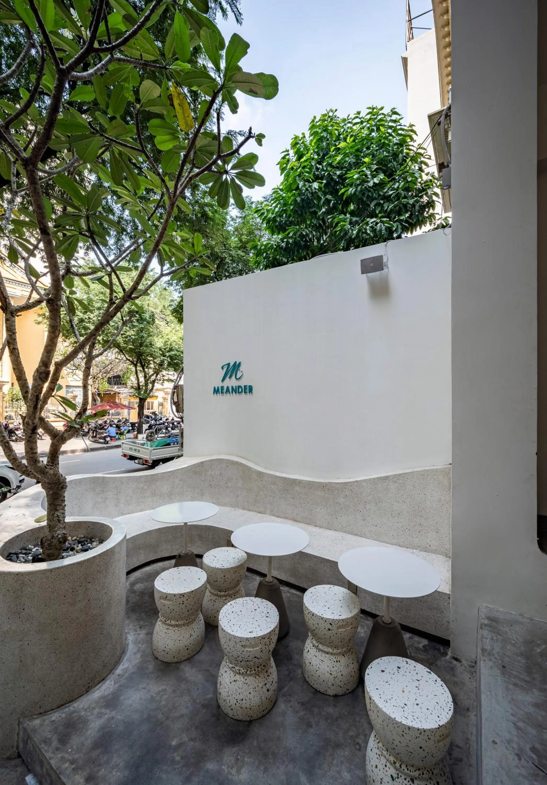 Natural landscape in MEANDER Saigon