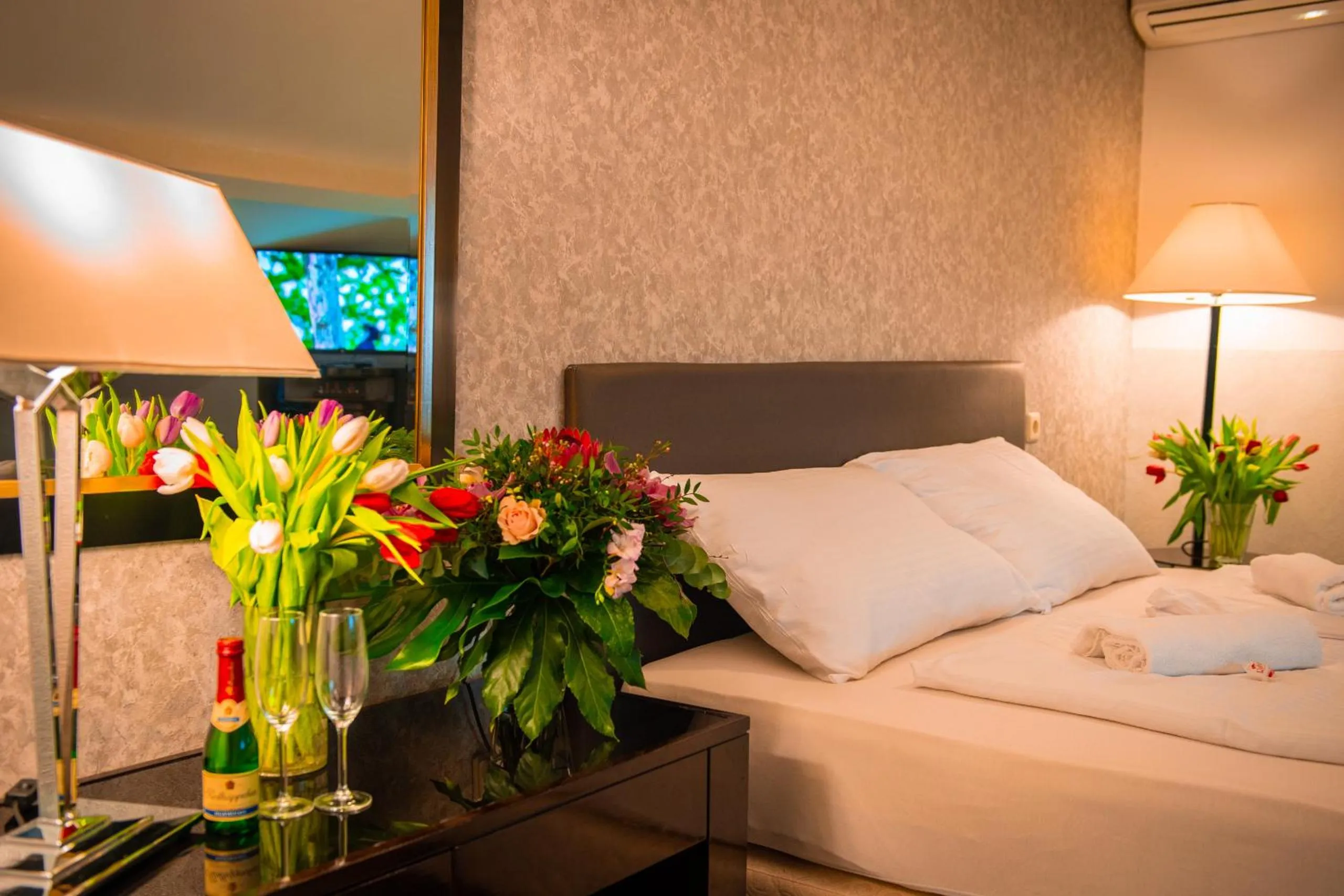 Bed in Bölsche Hotel