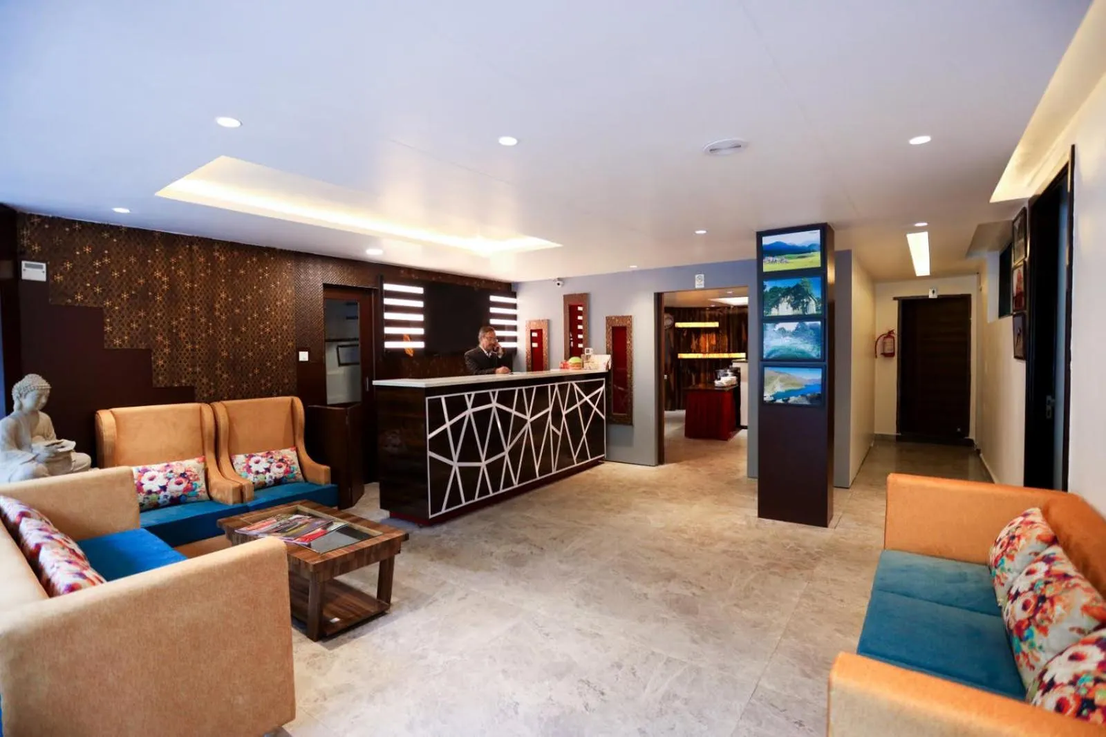 Lobby or reception in The Hoften Blue Magnets, Dalhousie