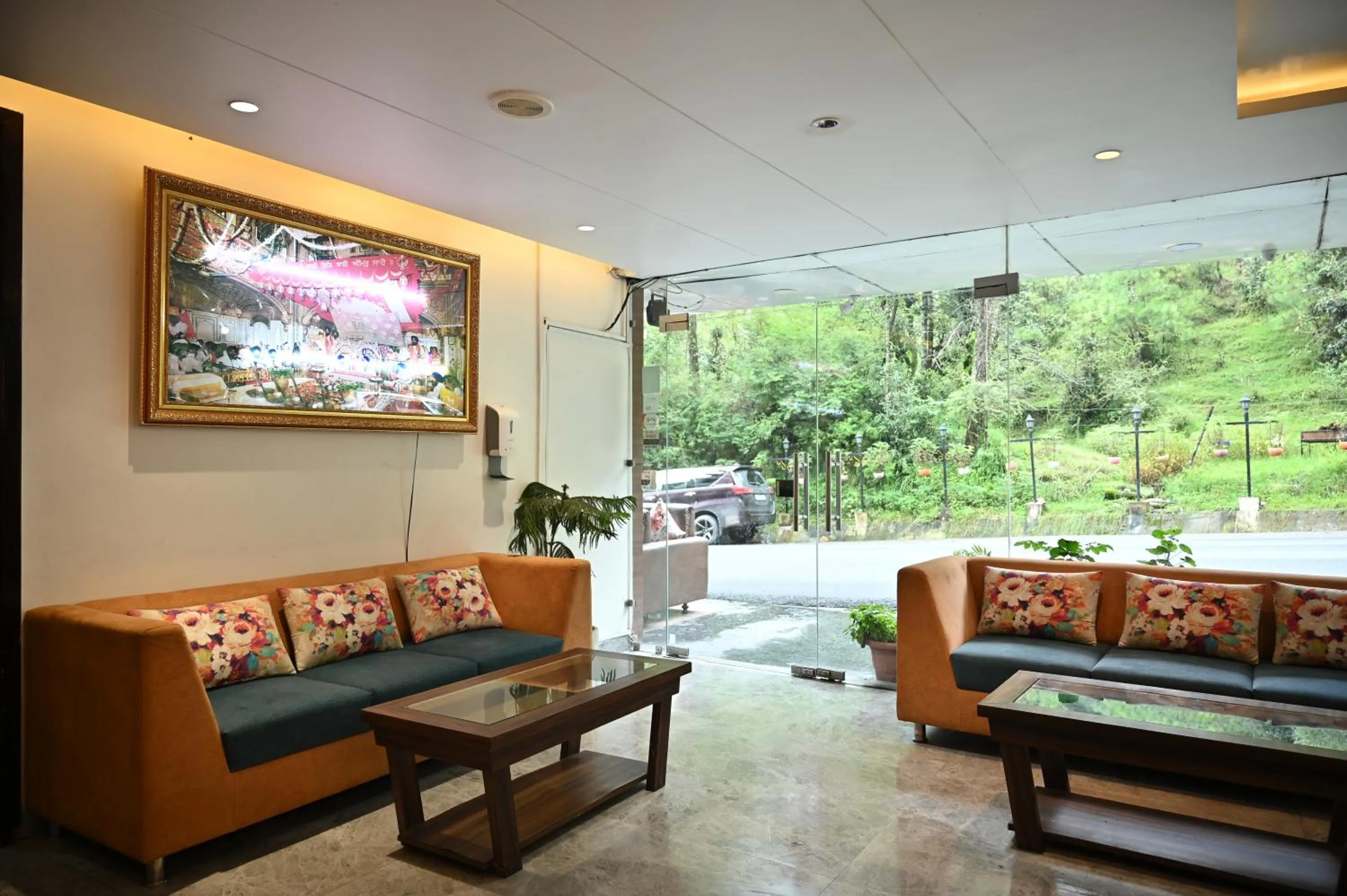 Facade/entrance in The Hoften Blue Magnets, Dalhousie