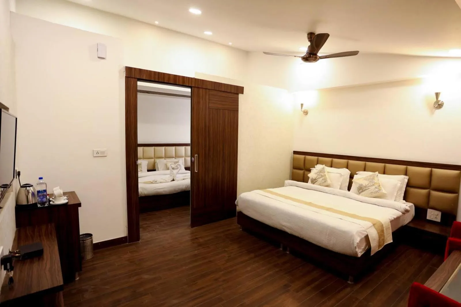 Bed in The Hoften Blue Magnets, Dalhousie