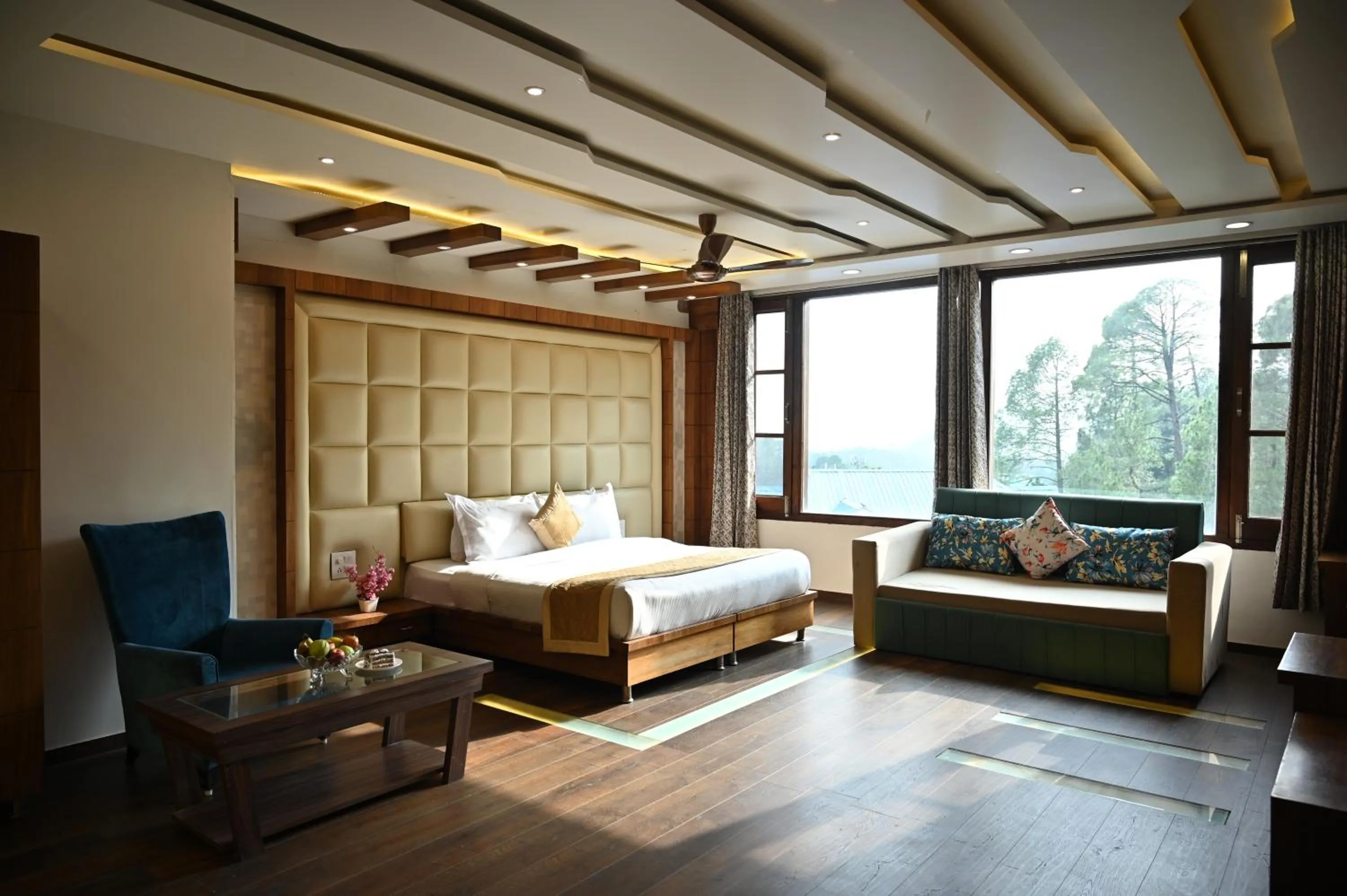 Bedroom, Bed in The Hoften Blue Magnets, Dalhousie