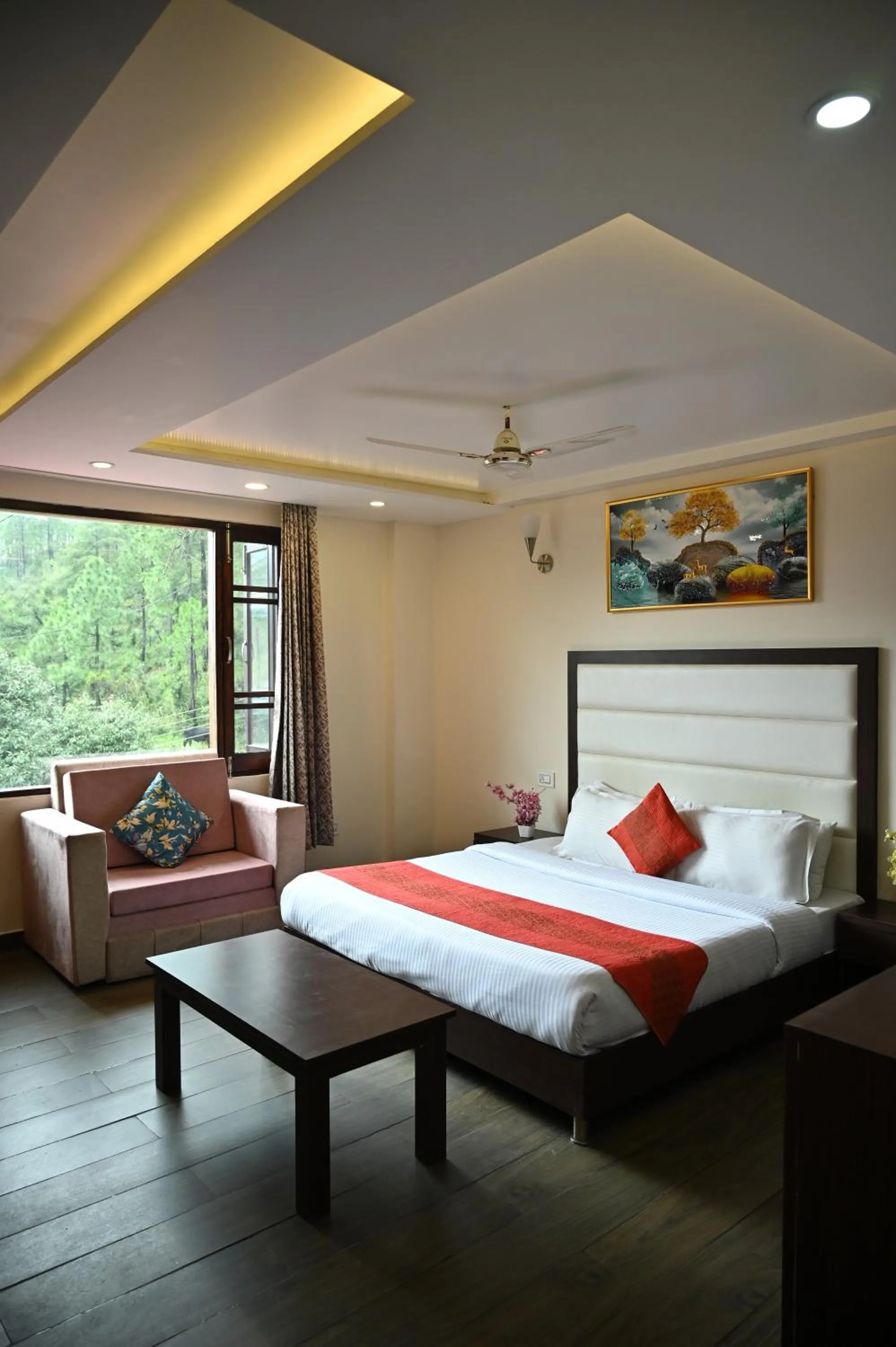 Bedroom, Bed in The Hoften Blue Magnets, Dalhousie