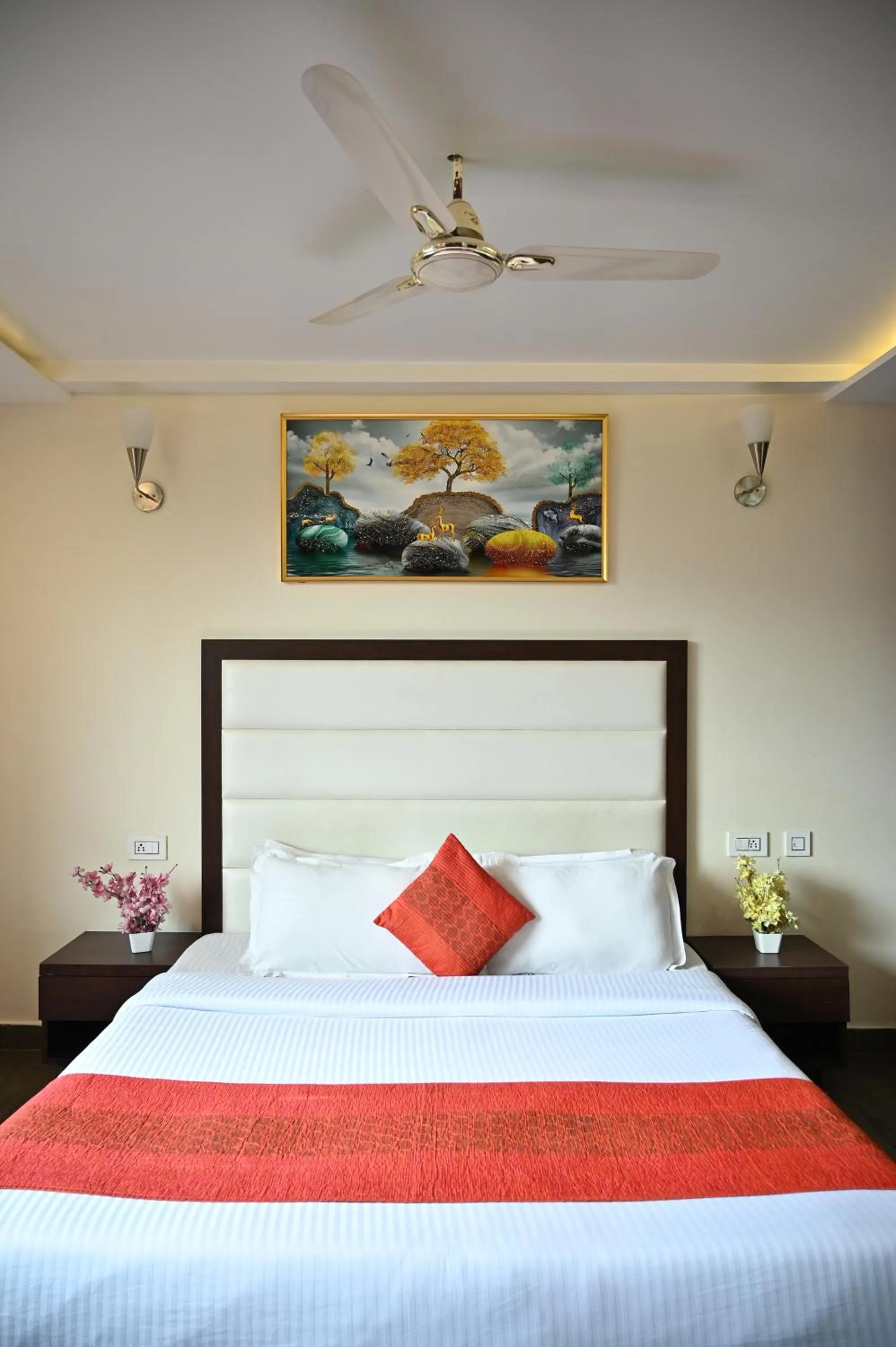 Bed in The Hoften Blue Magnets, Dalhousie